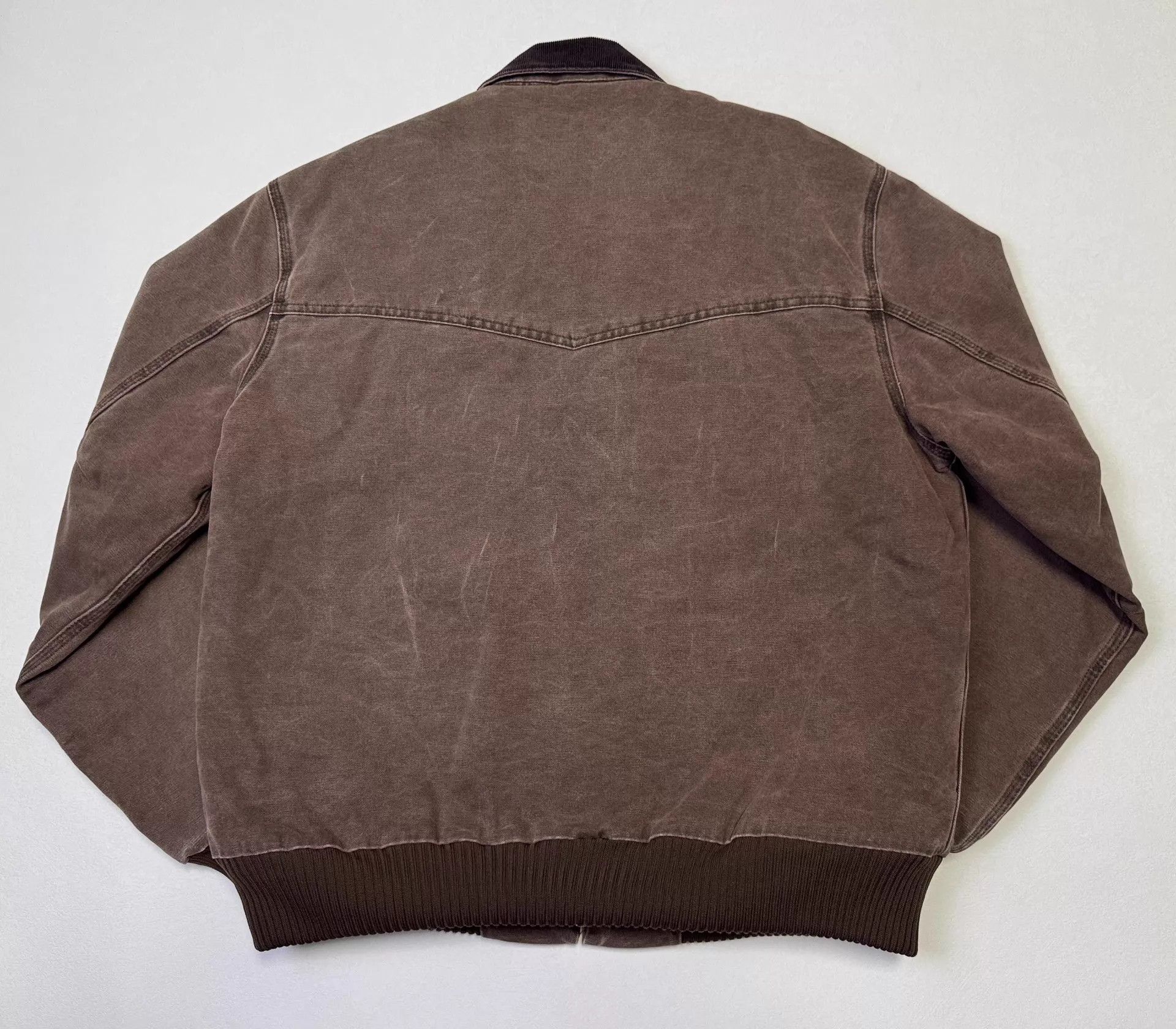 Carhartt Vintage Carhartt J14 Santa Fe Jacket Maroon L Size US L / EU 52-54 / 3 - 5 Thumbnail