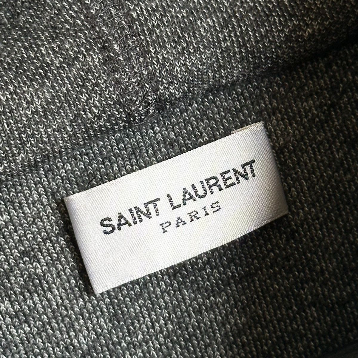 Saint Laurent Paris FW17 Universite Collegiate Reverse Hoodie Size US XL / EU 56 / 4 - 4 Thumbnail