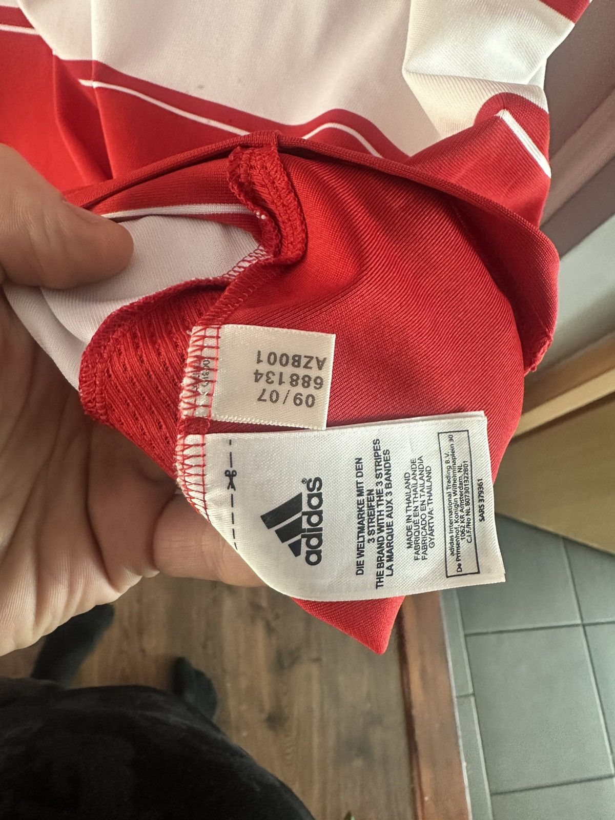 Adidas Bayern munchen 2008/2009 Size US L / EU 52-54 / 3 - 3 Thumbnail