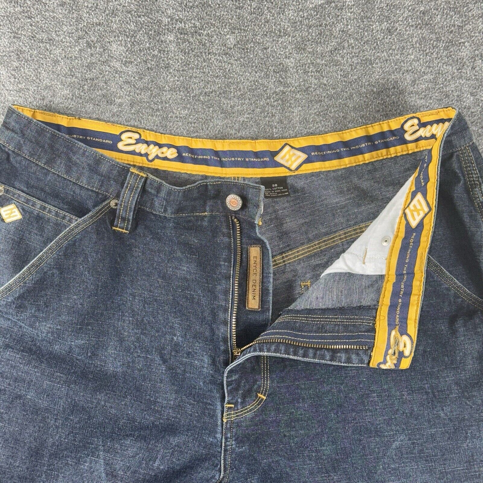Enyce Vintage Y2K Enyce Jeans 38 Blue Baggy Skater Oversized Pants Size US 38 / EU 54 - 1 Thumbnail