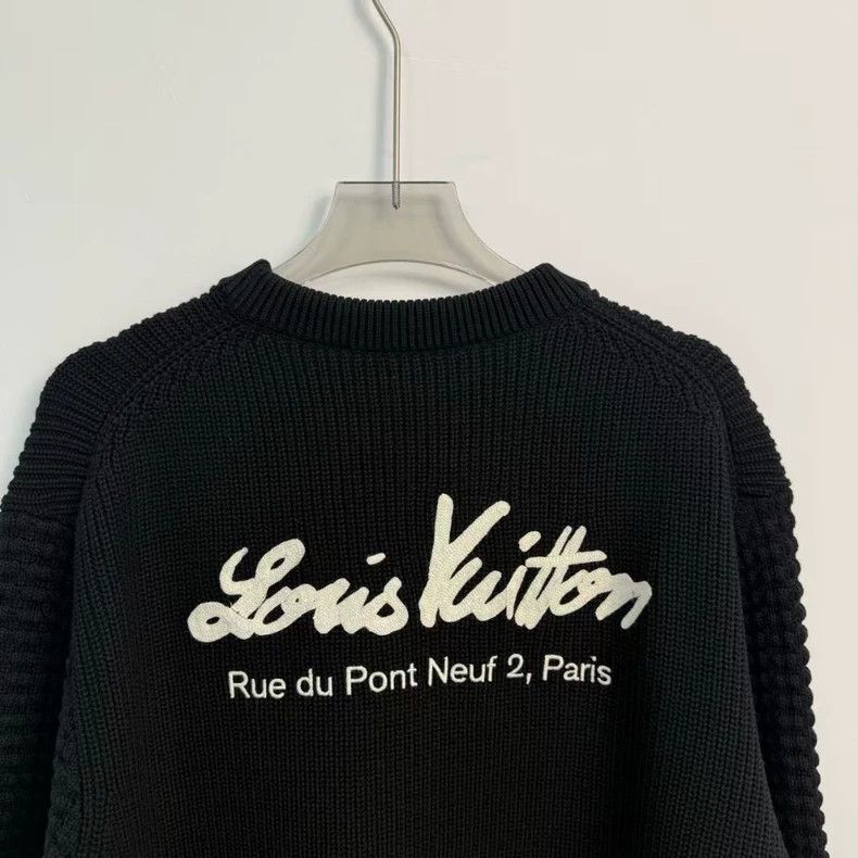 Louis Vuitton Louis Vuitton Grassy Embroidery on Back sweater 2501-Nextar Size US M / EU 48-50 / 2 - 2 Thumbnail