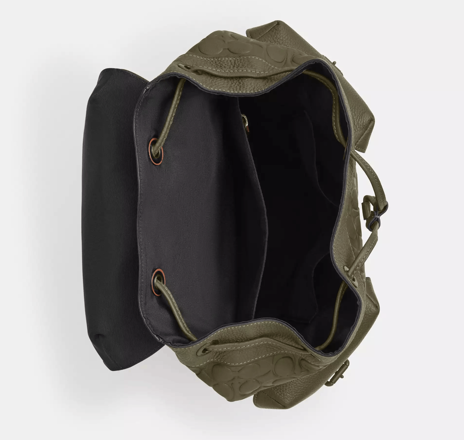 Coach Warner Backpack In Signature Leather CAK26 Size ONE SIZE - 4 Thumbnail