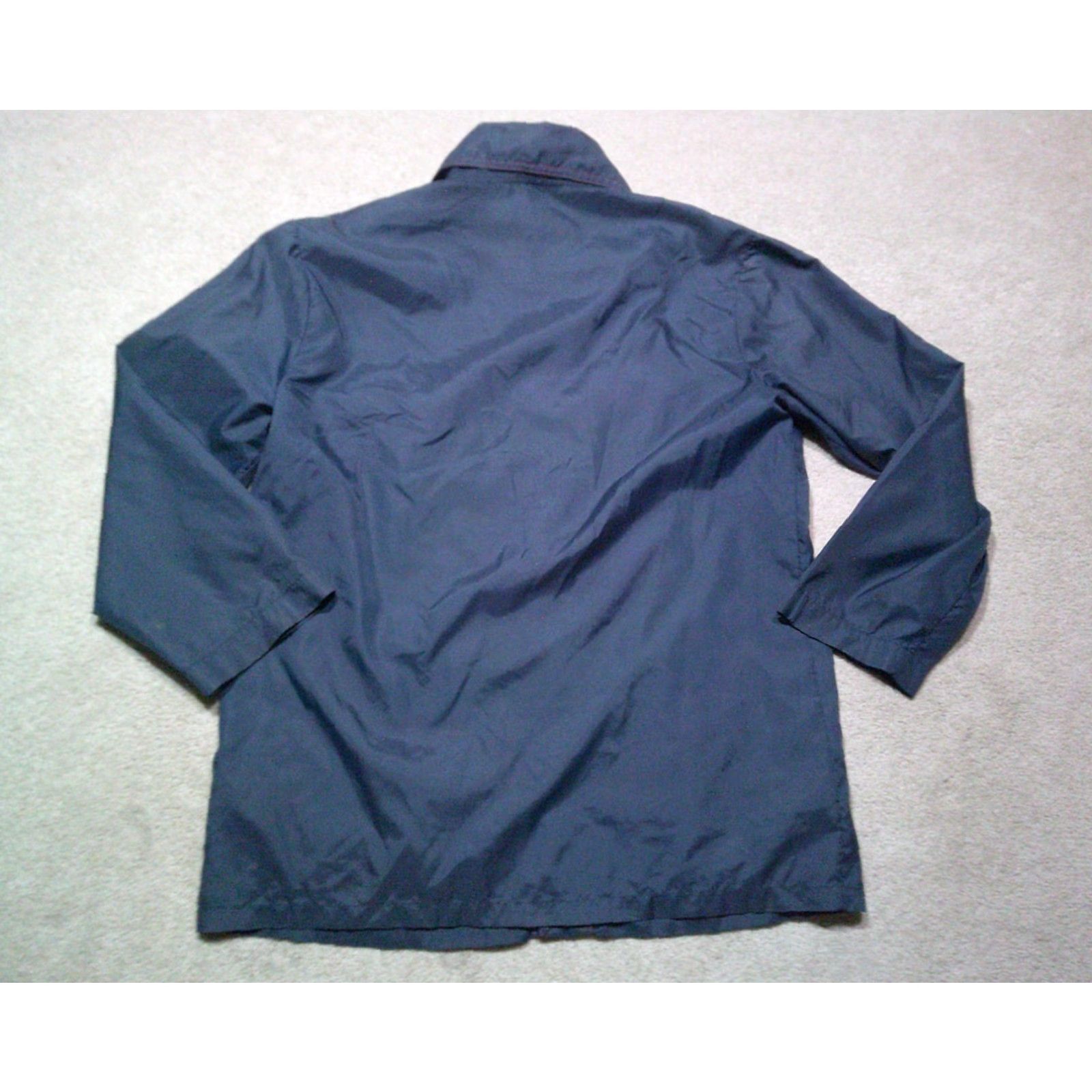 Vintage VINTAGE Western Windbreaker Womens Large Blue 70s Dagger Collar Snap Up Jacket Shirt? Size L / US 10 / IT 46 - 2 Thumbnail