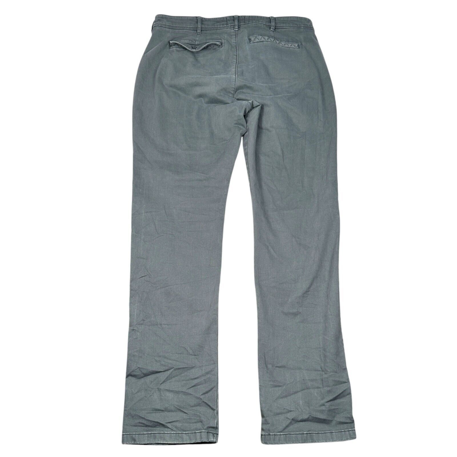 Other Wellen Chino Pants Men 36 Gray Slash Pocket Cotton Stretch Size US 36 / EU 52 - 2 Thumbnail