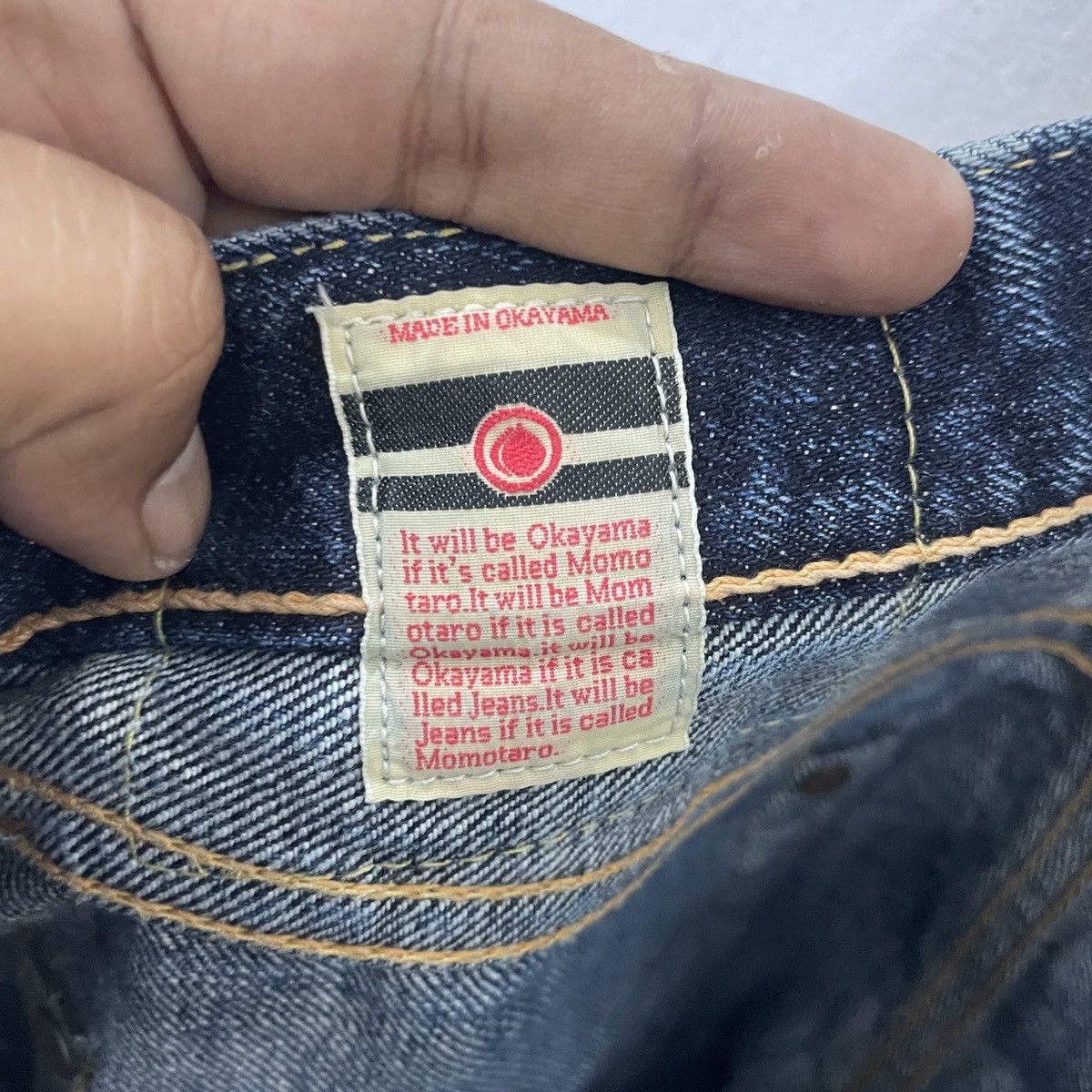 Momotaro Jeans Vintage Momotaro Okayama Slevedge Denim Size US 31 - 6 Thumbnail