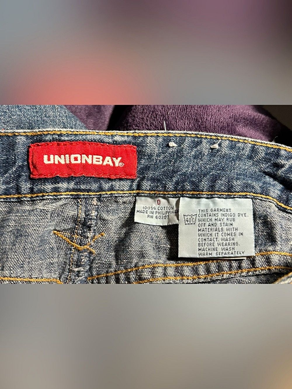 UNIONBAY Vintage 90s Y2K Unionbay Long Double Slit Denim Maxi Skirt Size 25" / US 0 / IT 36 - 6 Thumbnail