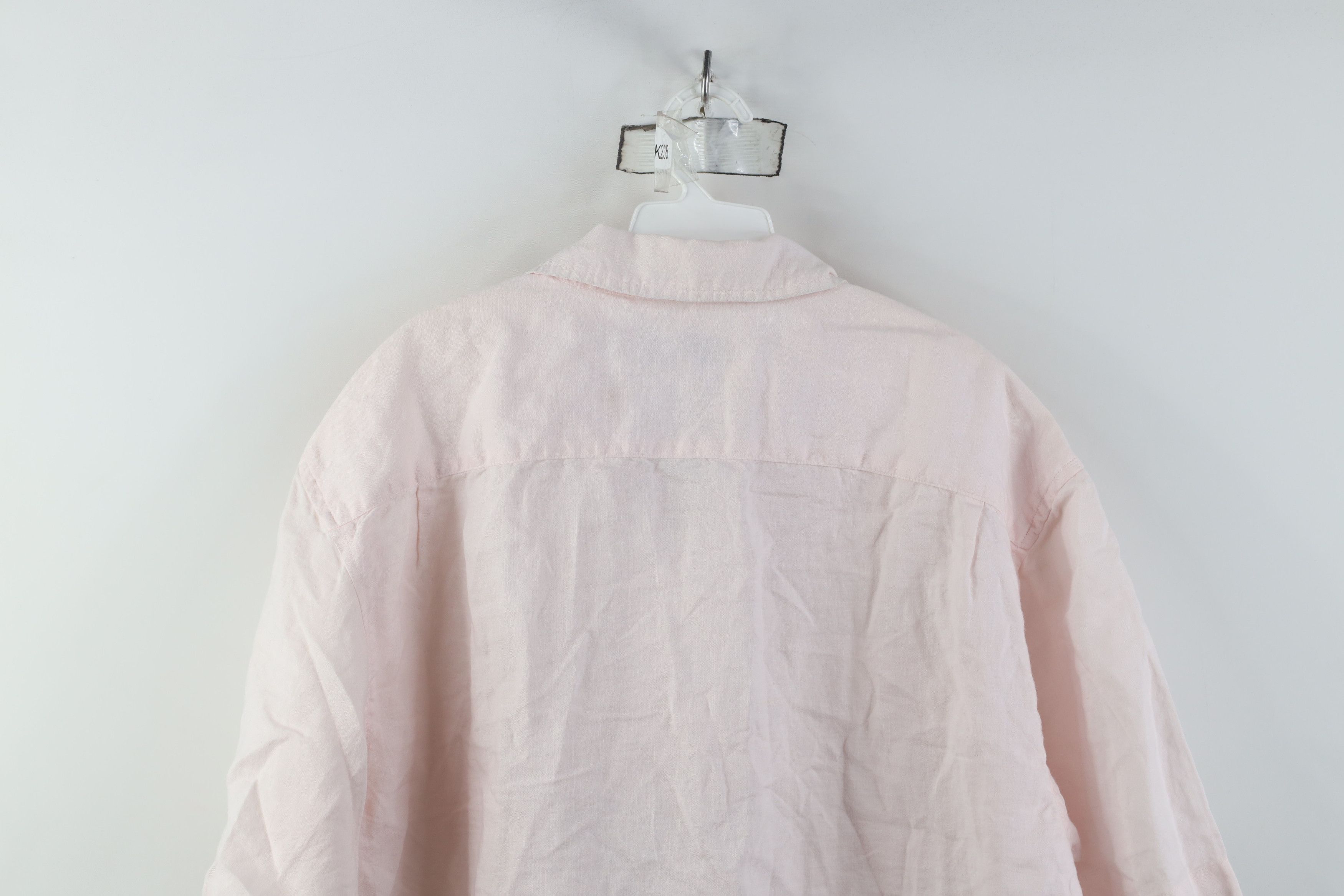 Vintage Vintage Y2K Rockabilly Looped Collar Camp Button Shirt Pink Size US L / EU 52-54 / 3 - 12 Thumbnail