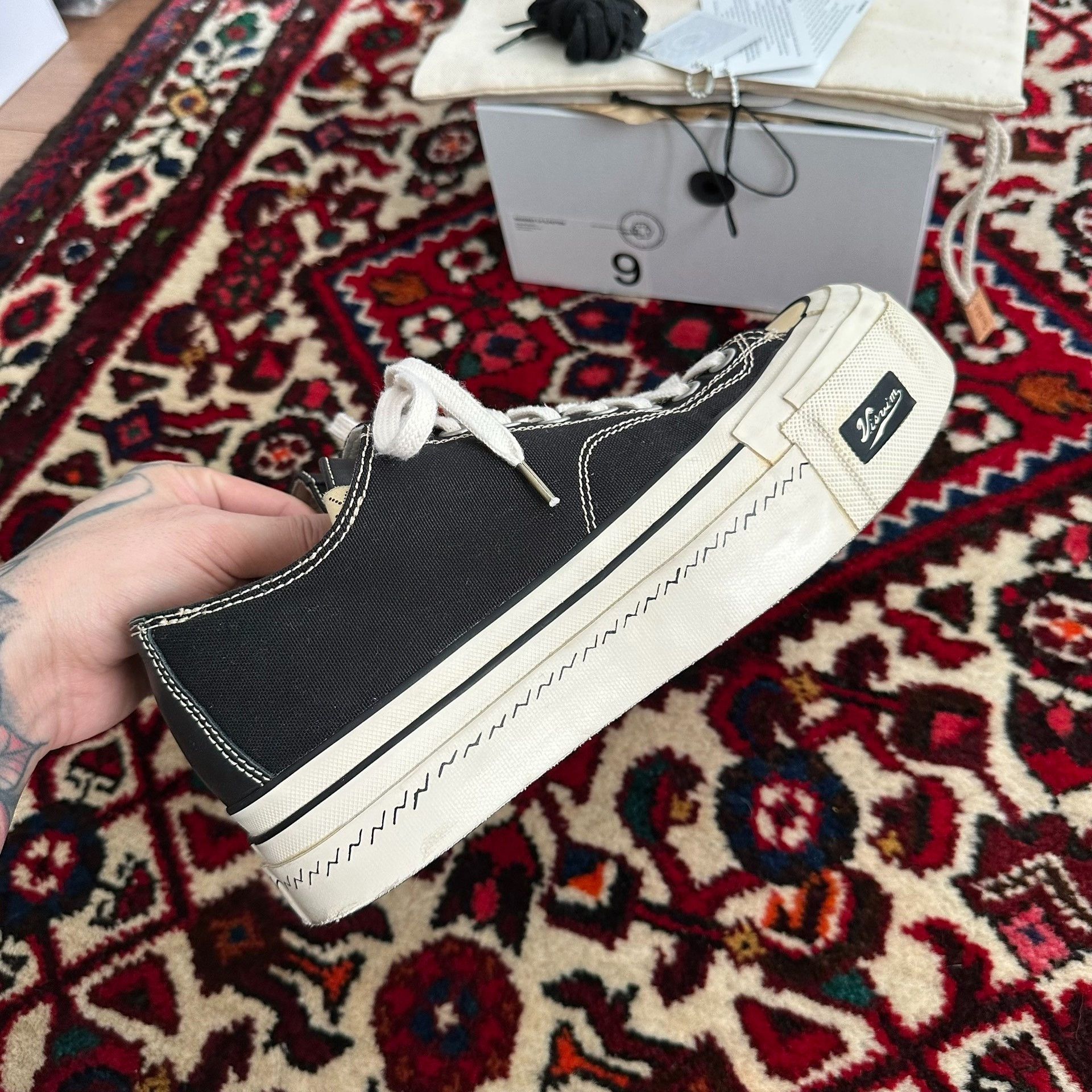 Visvim visvim 21ss Skagway Canvas Shoes Size US 9 / EU 42 - 3 Thumbnail
