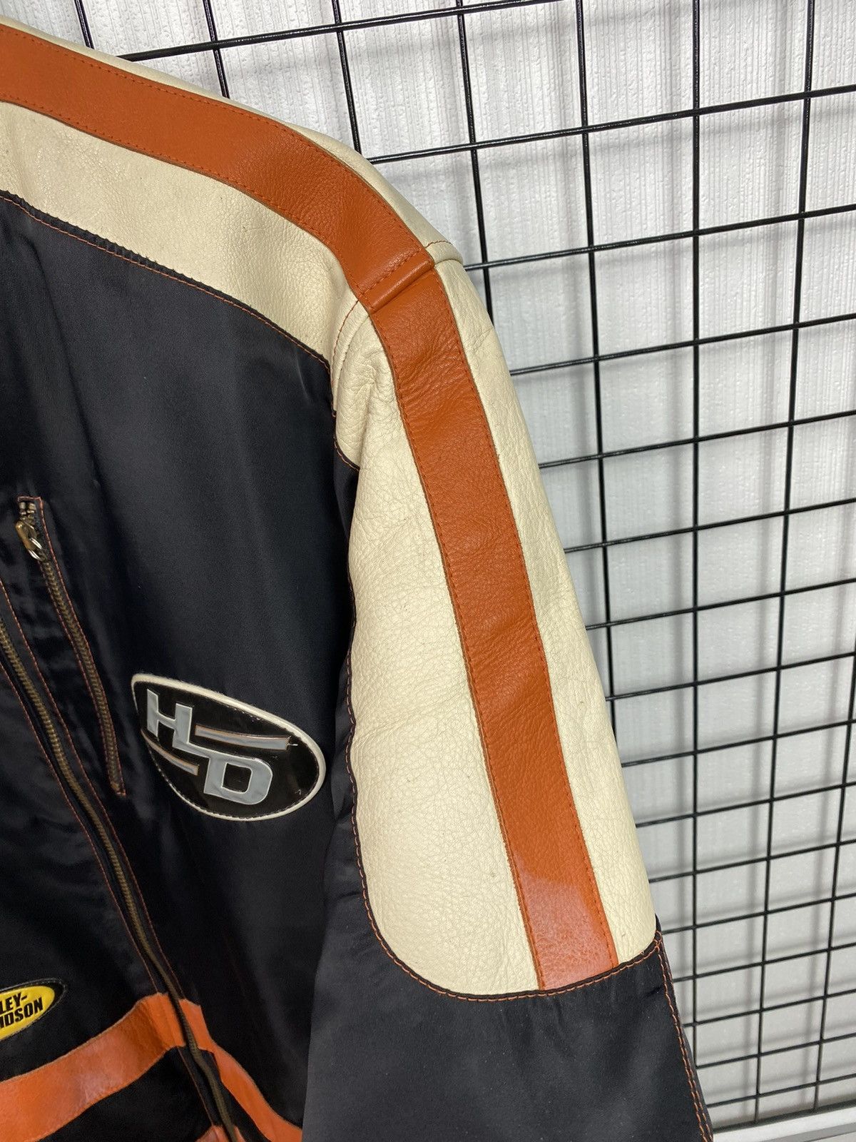 Vintage Harley Davidson Racing Vintage Jacket Bomber Logo Hype Size US L / EU 52-54 / 3 - 14 Thumbnail