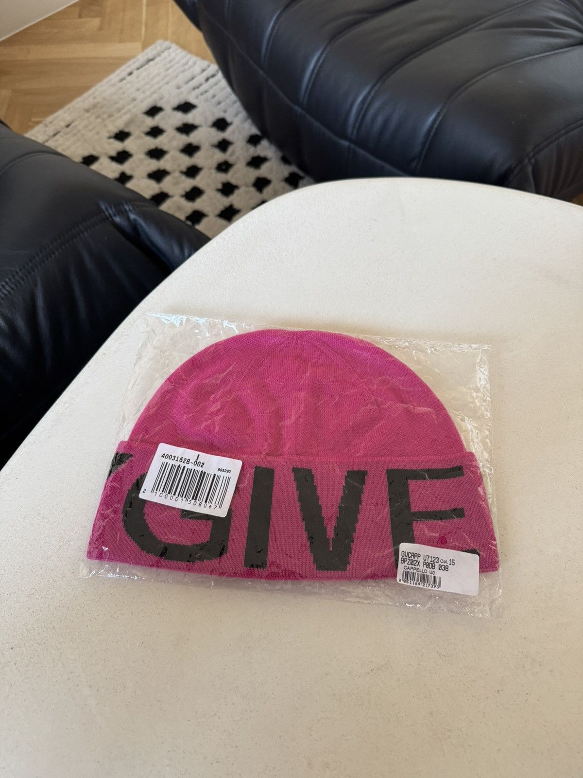 Givenchy Givenchy Intarsia Knit Logo Beanie Designer Luxury High End Size ONE SIZE - 3 Thumbnail