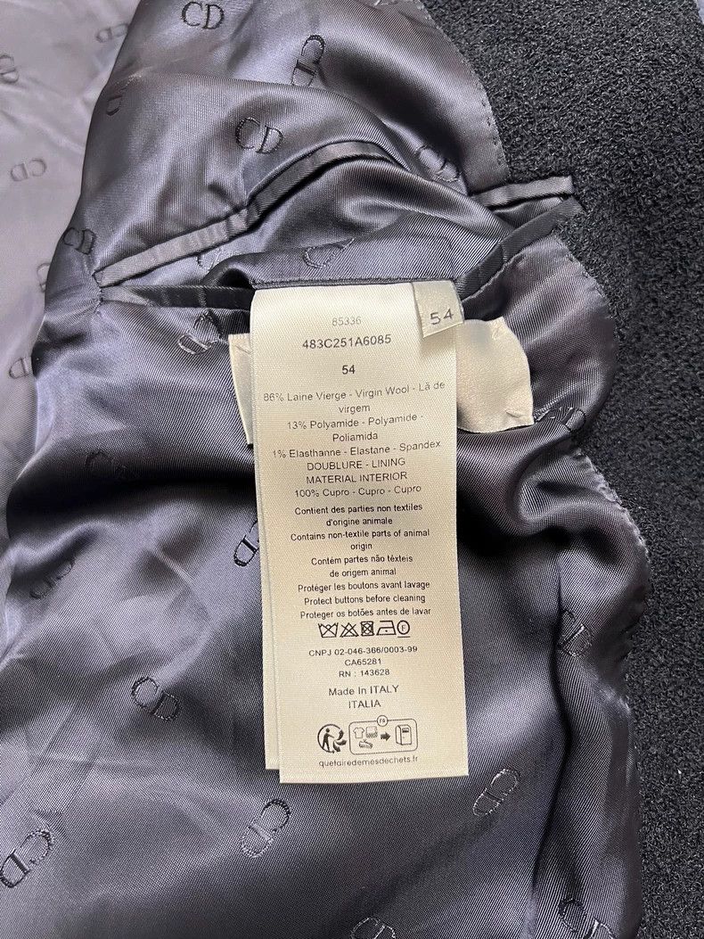Dior Dior 24 autumn and winter new dark blue tweed suit 2502-Nex Size 54R - 5 Thumbnail