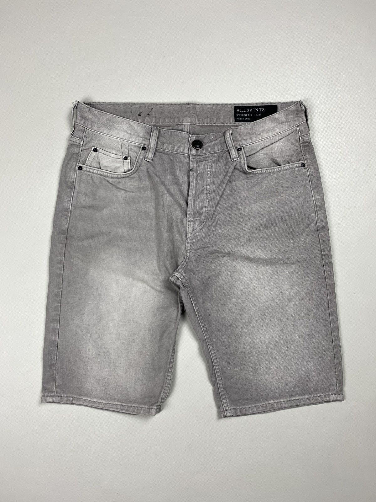 Allsaints Allsaints Asahi Switch Denim Shorts Size 31 Size US 31 - 1 Thumbnail