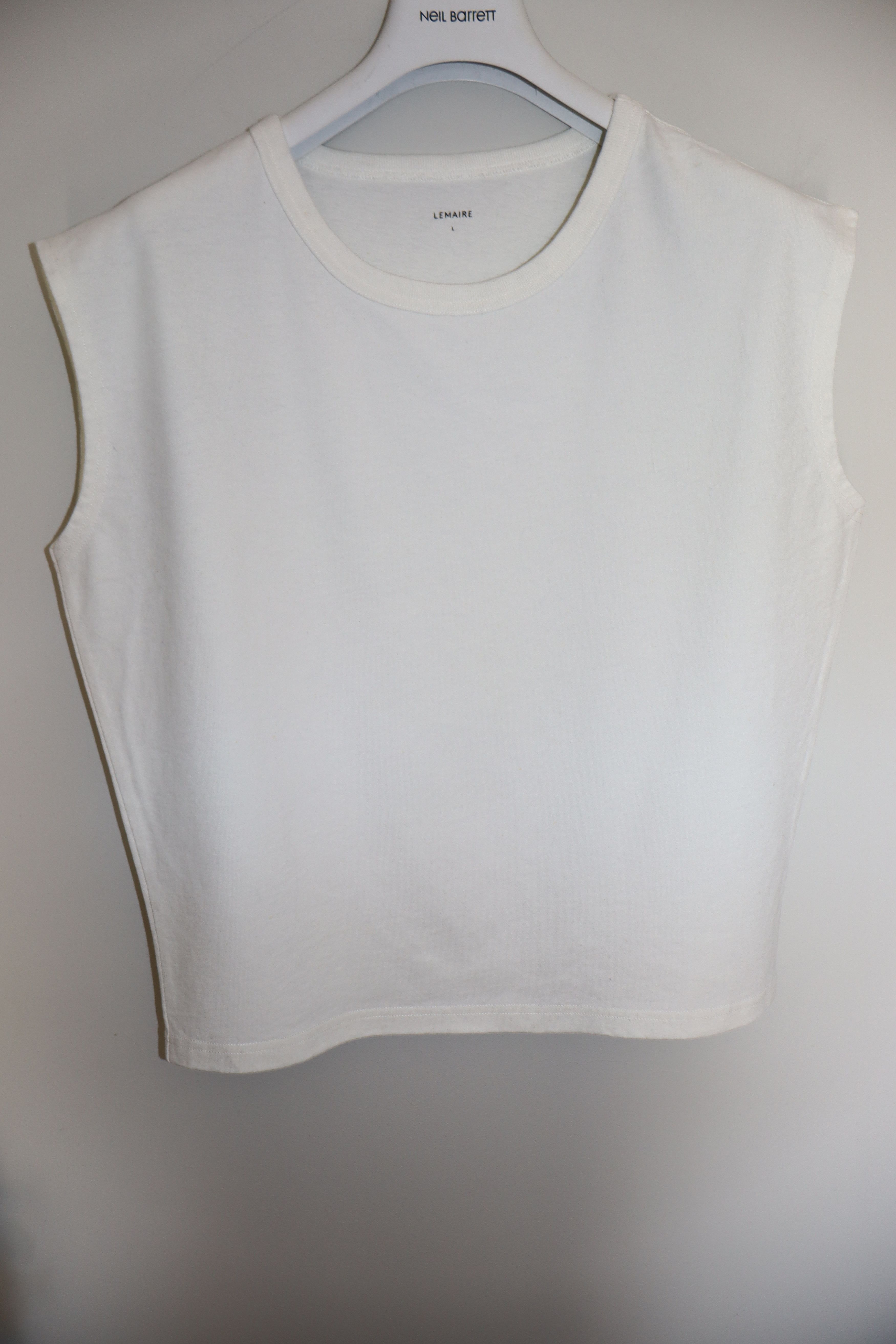 Lemaire cap sleeve tshirt Size L / US 10 / IT 46 - 3 Thumbnail