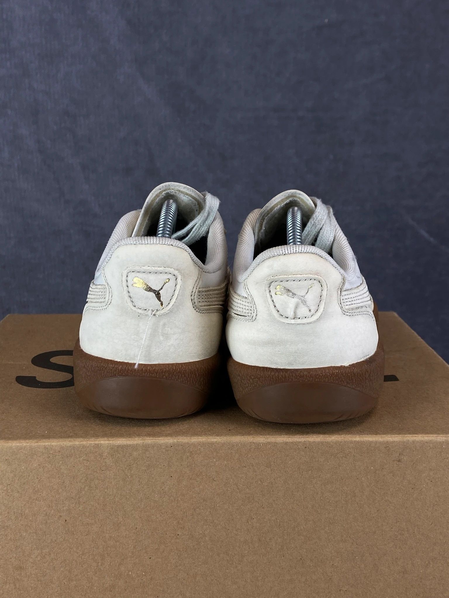 Puma Puma Palermo White Sneakers Size 40 Size US 7 / EU 40 - 3 Thumbnail