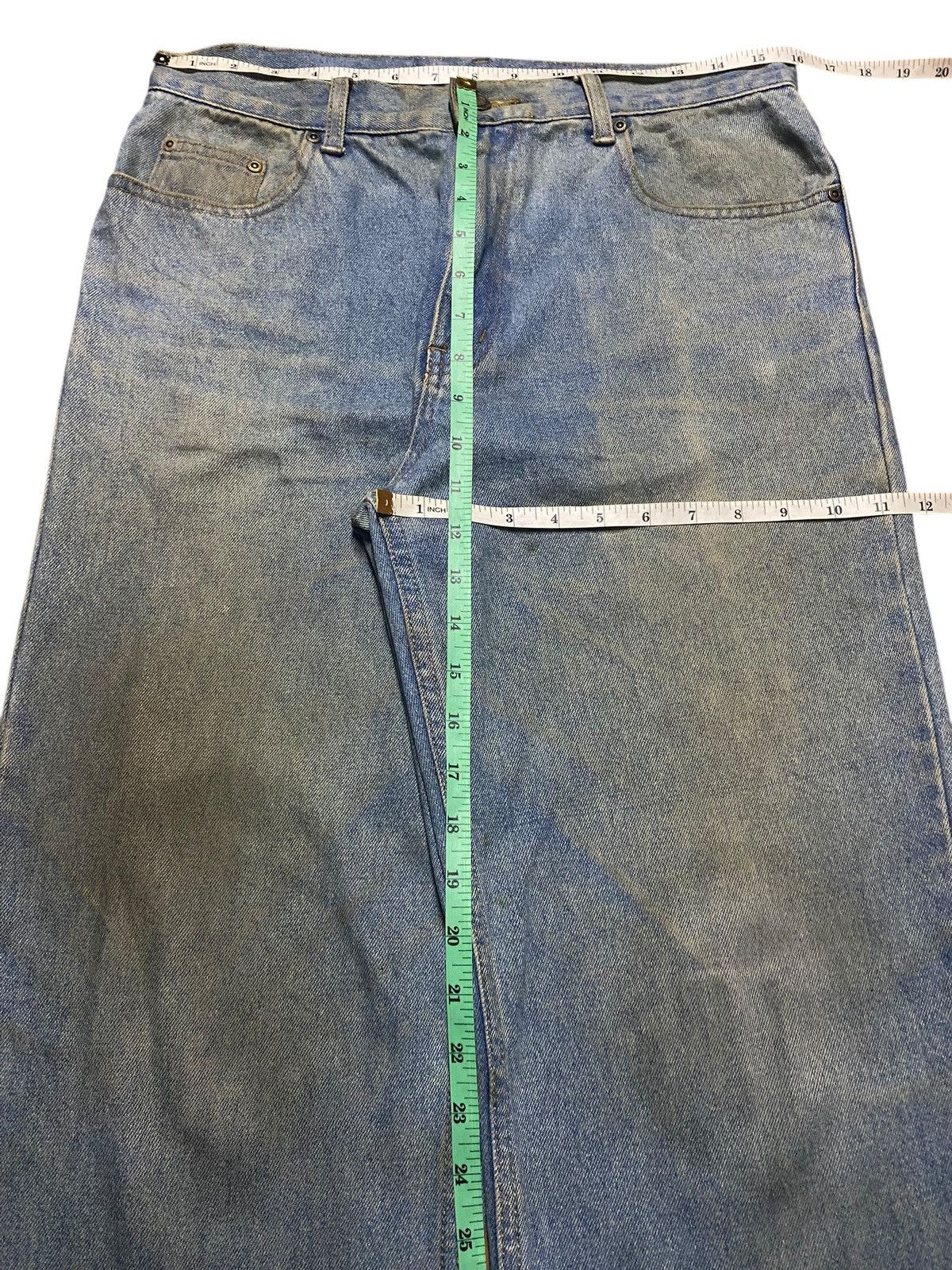 Japanese Brand Vtg Japanese Brand Grunge Mud Wash Distressed Loose Jeans Size US 32 / EU 48 - 11 Thumbnail