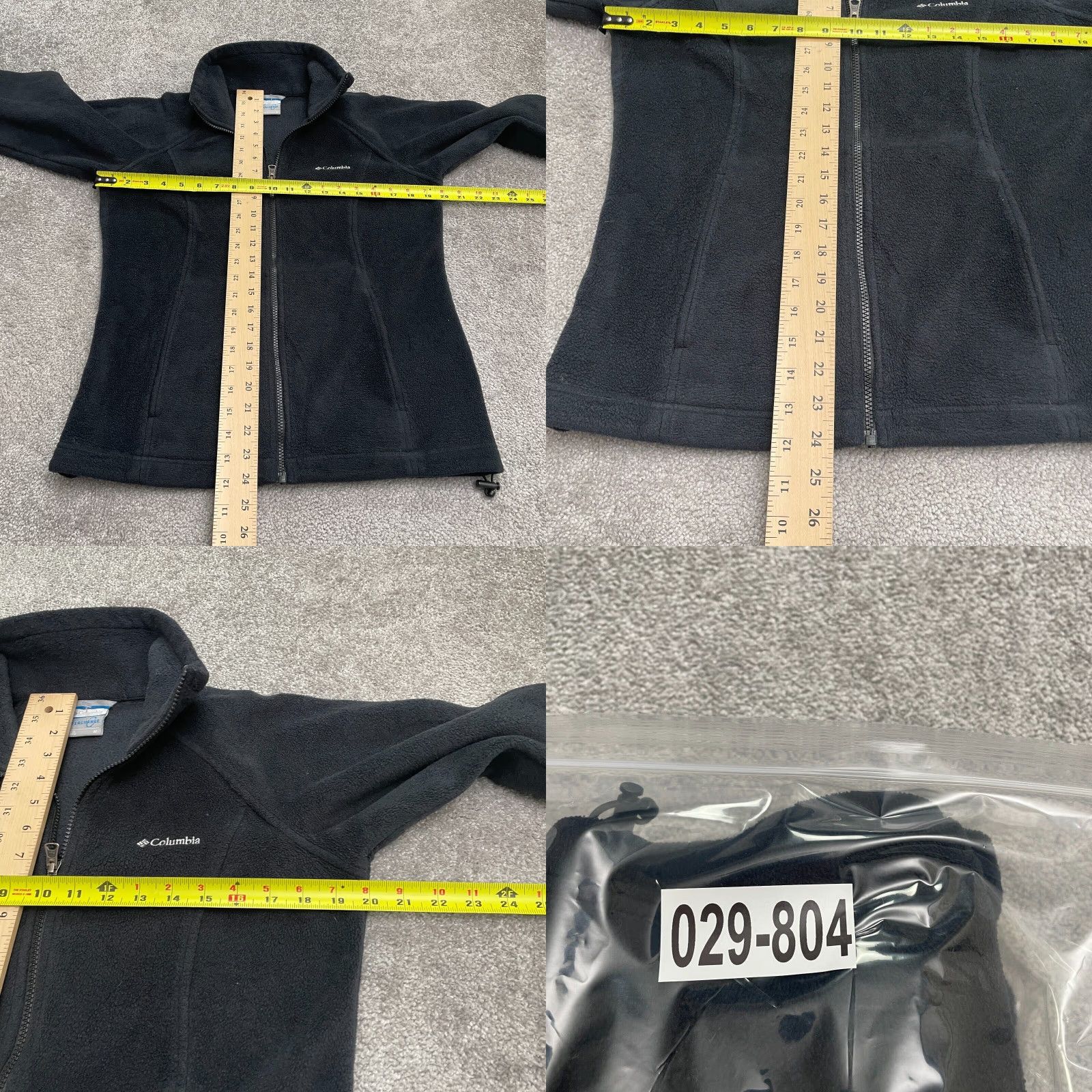 Vintage Columbia Interchange Full Zip Fleece Jacket Womens M Black Jacket Women Regular Size M / US 6-8 / IT 42-44 - 8 Thumbnail