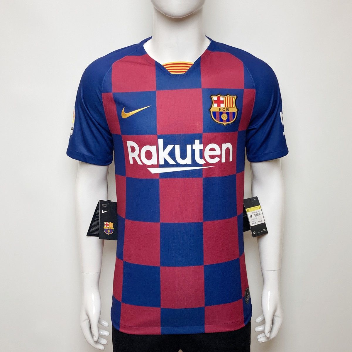 Nike Soccer Jersey Barcelona Home 2019-20 Nike AJ5532-456 Size US S / EU 44-46 / 1 - 1 Thumbnail