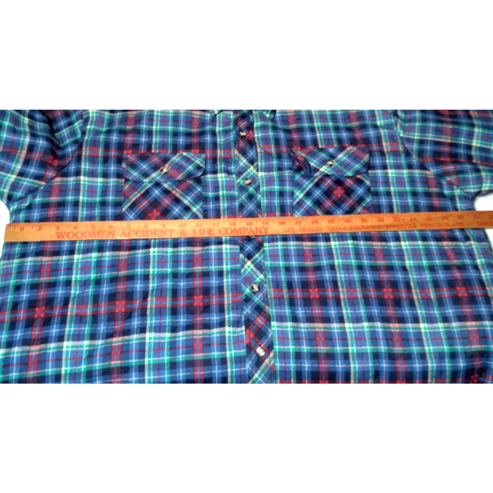 Vintage Vintage Northwest Territory Flannel Shirt Jacket Men 2X Quilted Blue Plaid Work Size US XXL / EU 58 / 5 - 3 Thumbnail