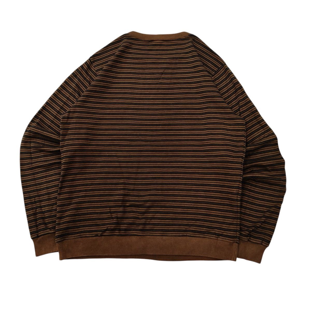 A.P.C. Vintage A.P.C Stripe Crewneck Sweatshirt Size US L / EU 52-54 / 3 - 2 Thumbnail