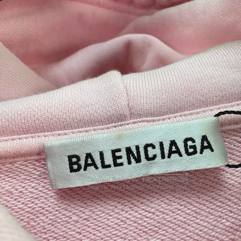 Balenciaga Balenciaga Crew Printed Letter Hoodie Size US S / EU 44-46 / 1 - 5 Thumbnail