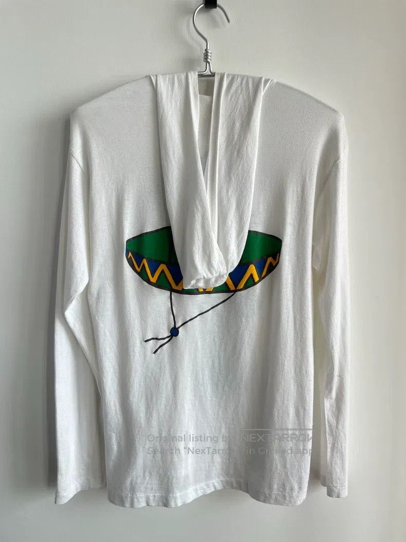 Issey Miyake Issey Miyake Hooded Long Sleeve Top Size M / US 6-8 / IT 42-44 - 3 Thumbnail