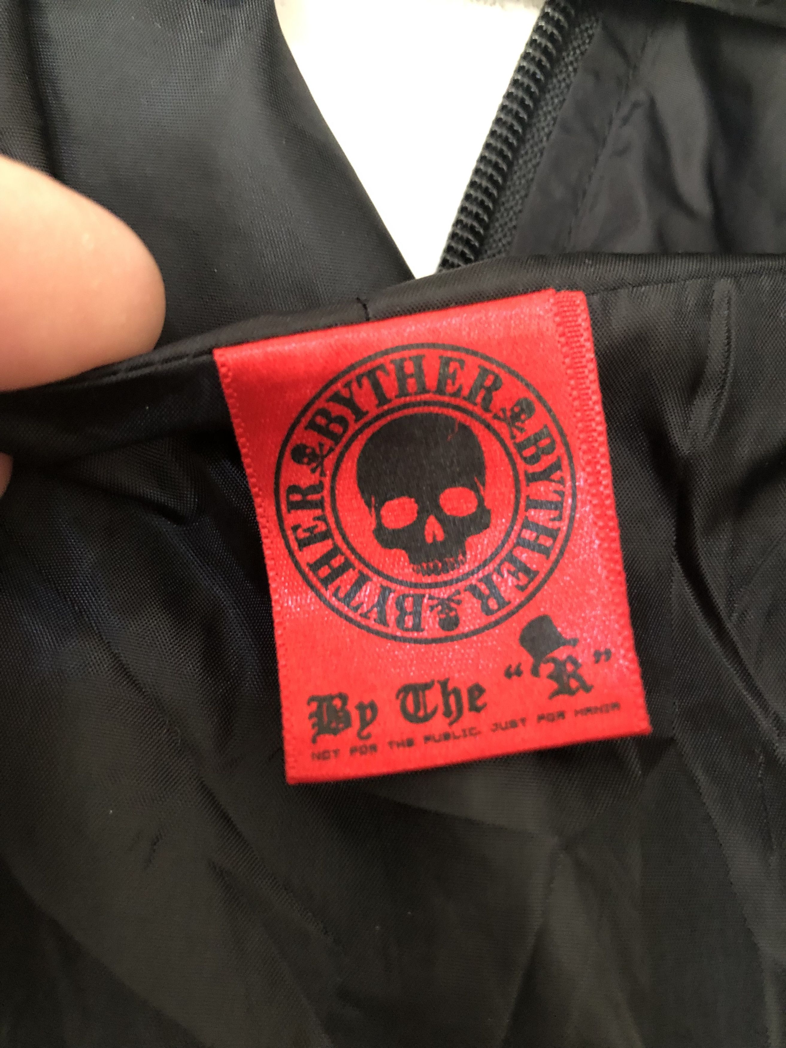 ByTheR BYTHER Skull Logo Printed Mens Jacket Windshield Hoodie Size US L / EU 52-54 / 3 - 11 Thumbnail