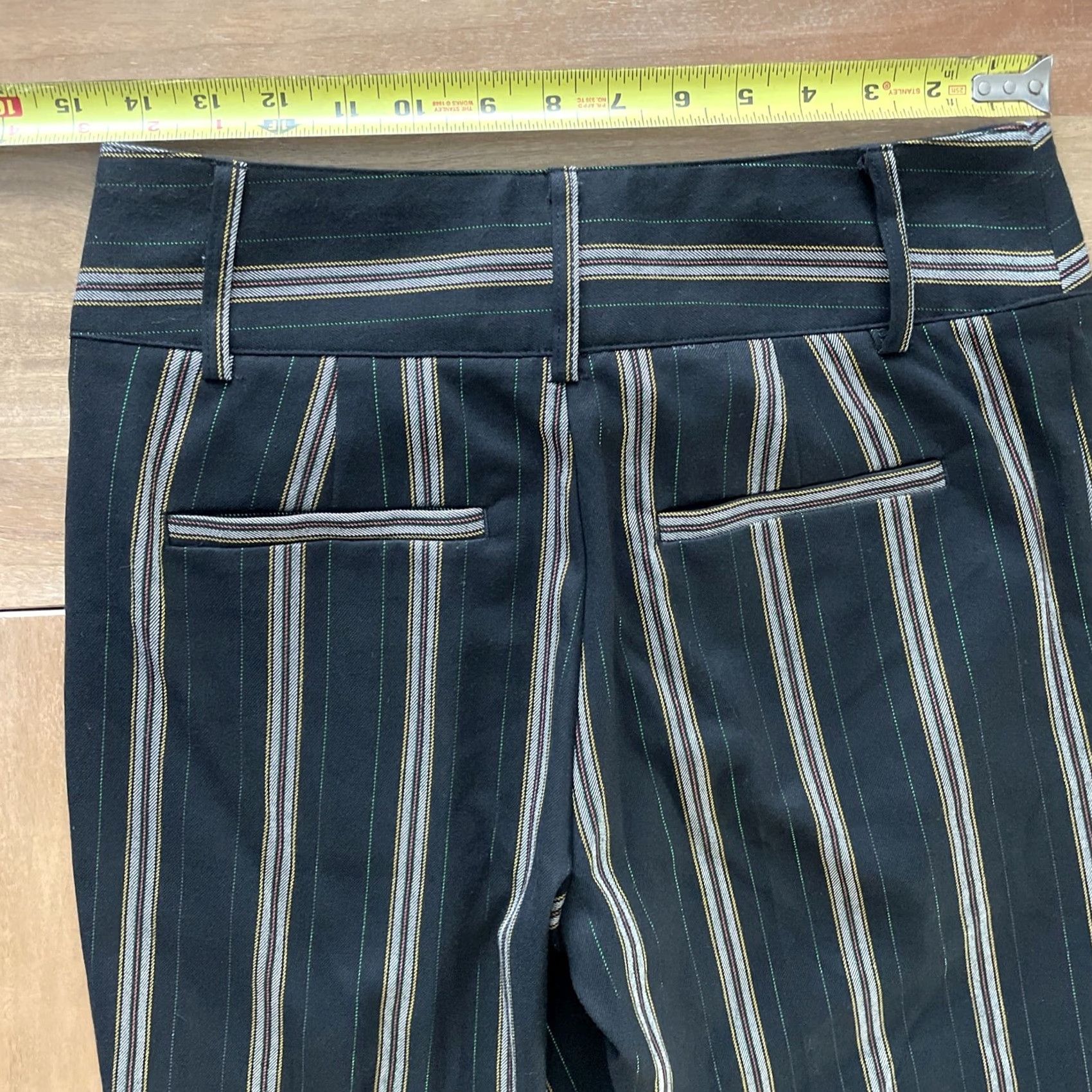 Urban Outfitters Urban Outfitters Relaxed Bootcut Pants Womens Size 4 Black 29x31 High Rise Bootscoat Style Dress Pants Size 27" / US 4 / IT 40 - 6 Thumbnail
