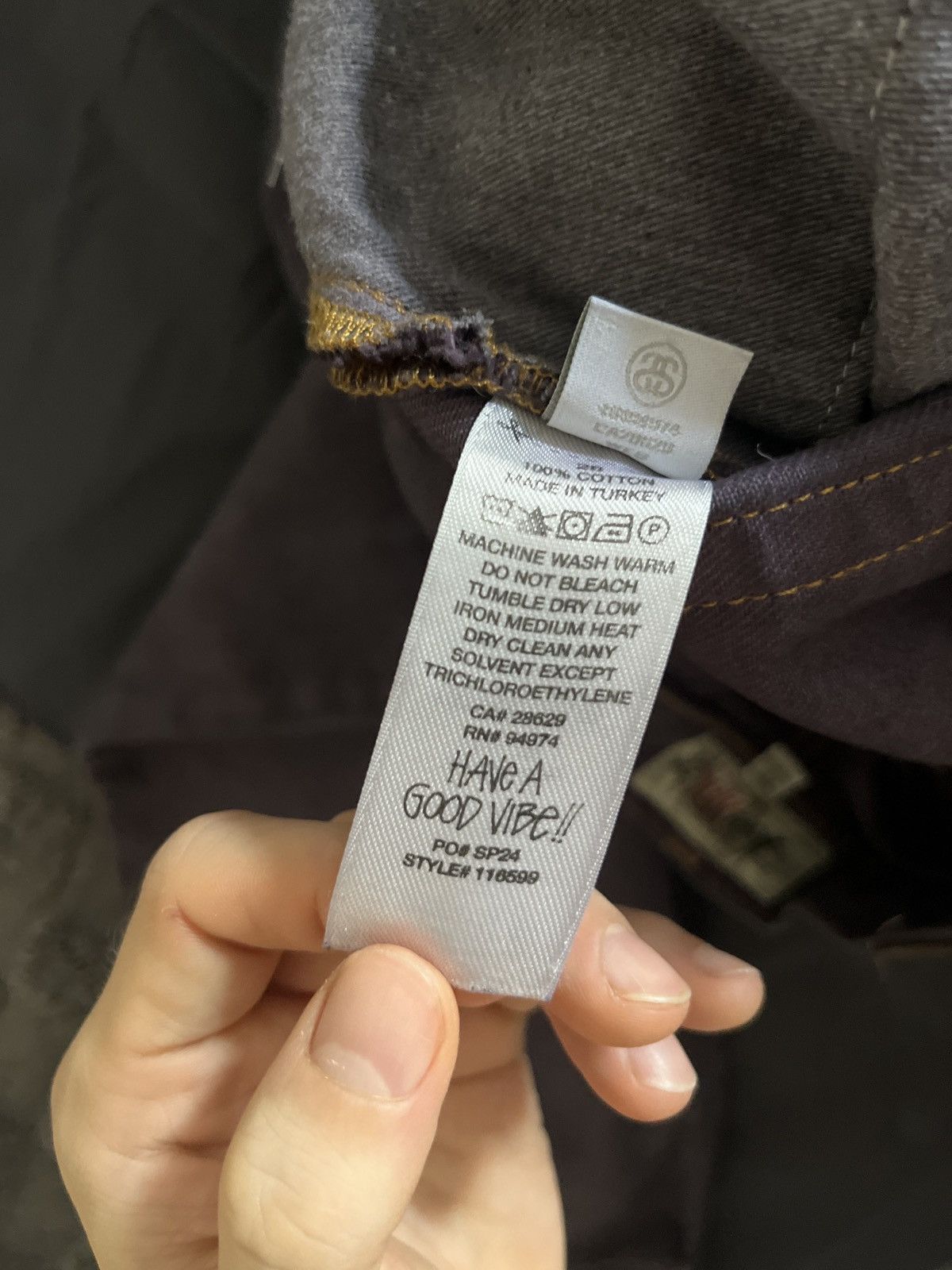 Stussy Stussy Big Ol Jeans size S (28 ) logo minimalistic Size US 28 / EU 44 - 7 Thumbnail