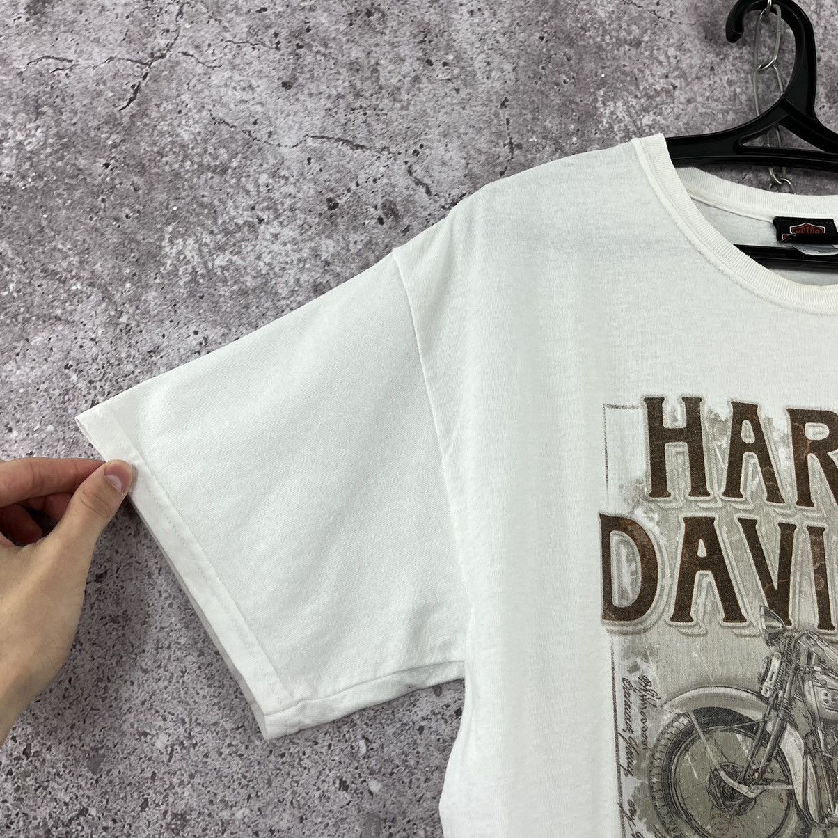 Harley Davidson Harley Davidson 2014-HD T-Shirt White Double Big Logo Sz L Size US L / EU 52-54 / 3 - 5 Thumbnail