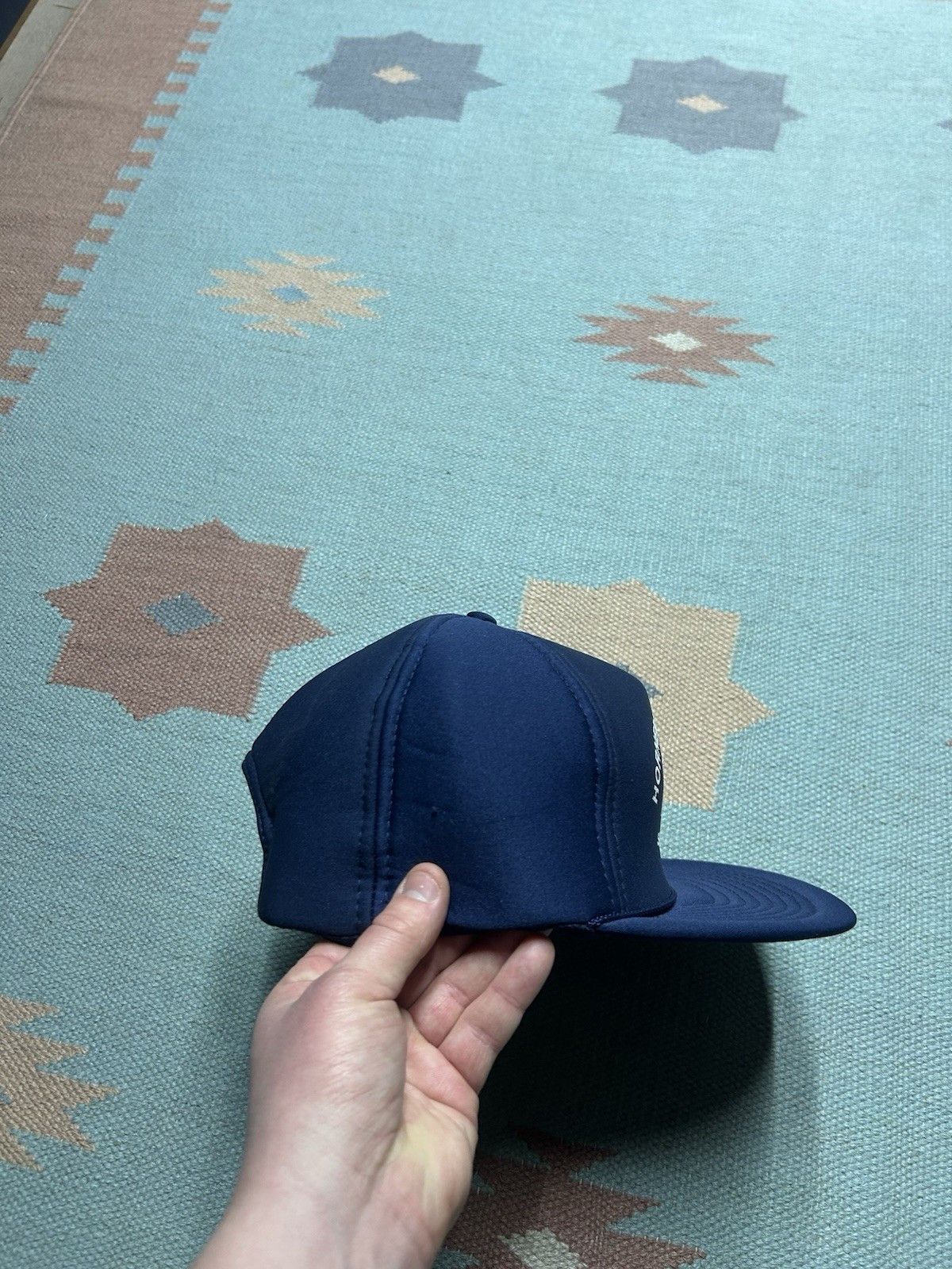 Vintage Vtg SnapBack hat Horner Equipment Co Saginaw Michigan HEC Size ONE SIZE - 8 Thumbnail