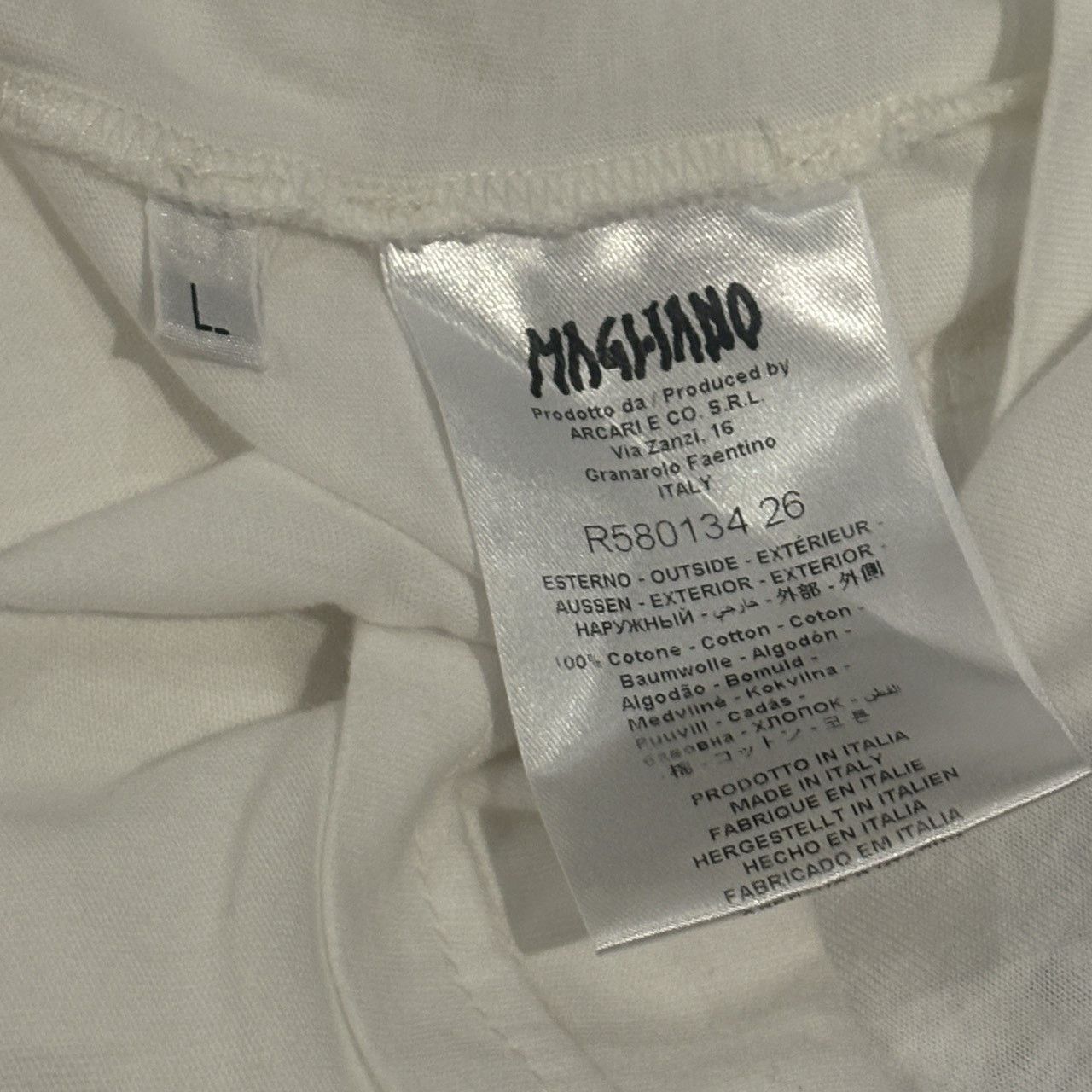 Magliano Magliano Suffer Graphic Oversized T-Shirt Size US L / EU 52-54 / 3 - 5 Thumbnail