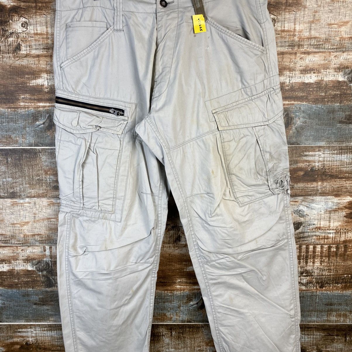 Other DL Xebec White Cargo Multipocket Pants #C1265 Size US 33 - 5 Thumbnail