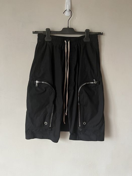 Rick Owens Rick Owens runway bauhaus cargo shorts | Grailed