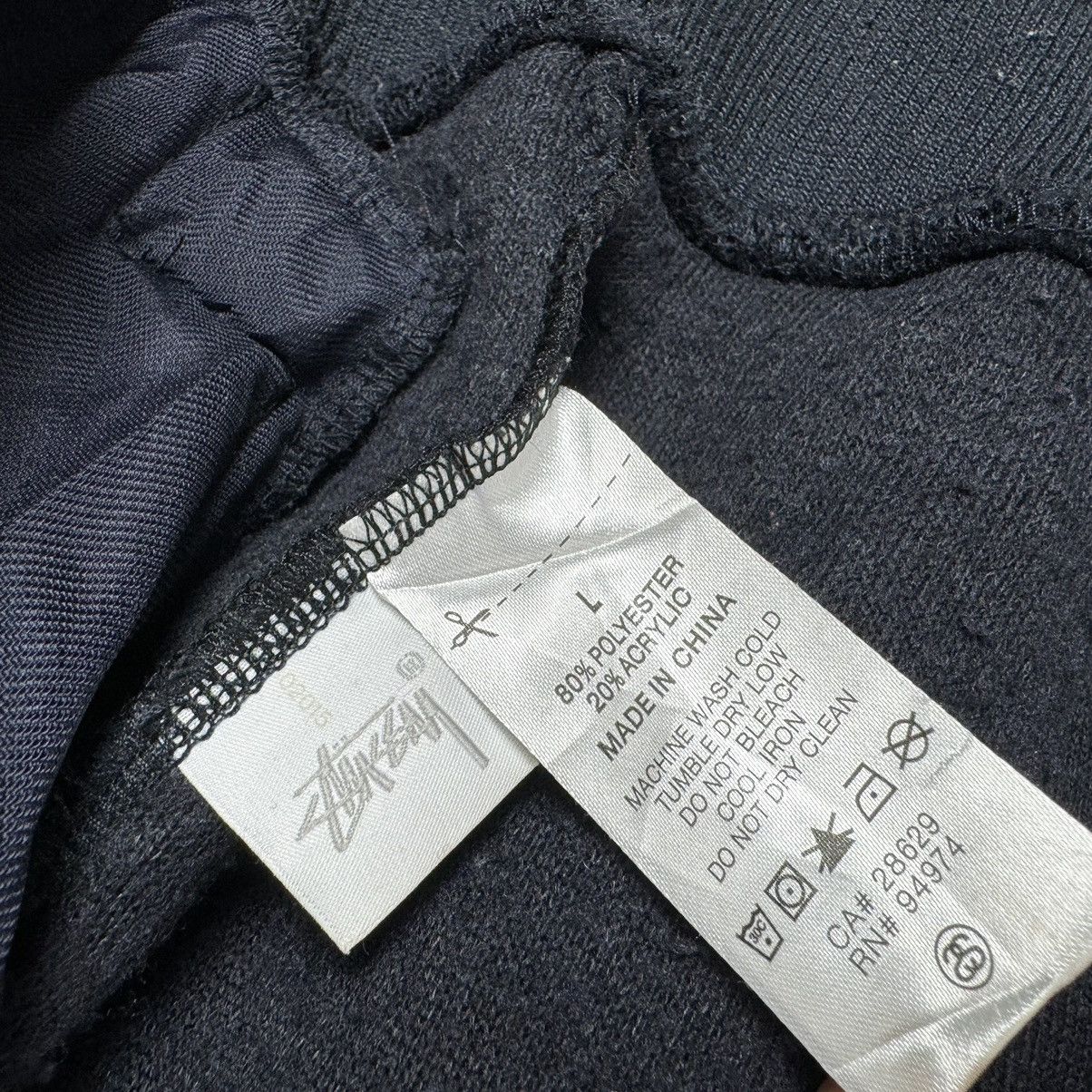 Stussy ☀️STUSSY FLEECE DEEP PILE VARSITY SNAP BUTTON JACKET Size US L / EU 52-54 / 3 - 12 Thumbnail