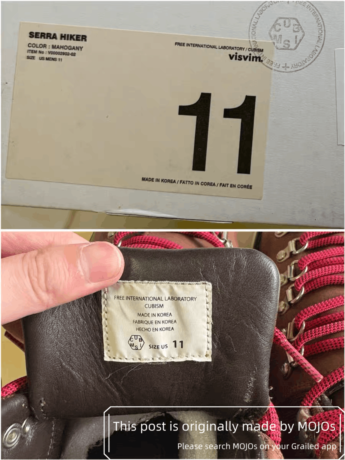 Visvim Sz 11 Visvim Mountain SERRA Boots mojos352526 Size US 11 / EU 44 - 9 Thumbnail