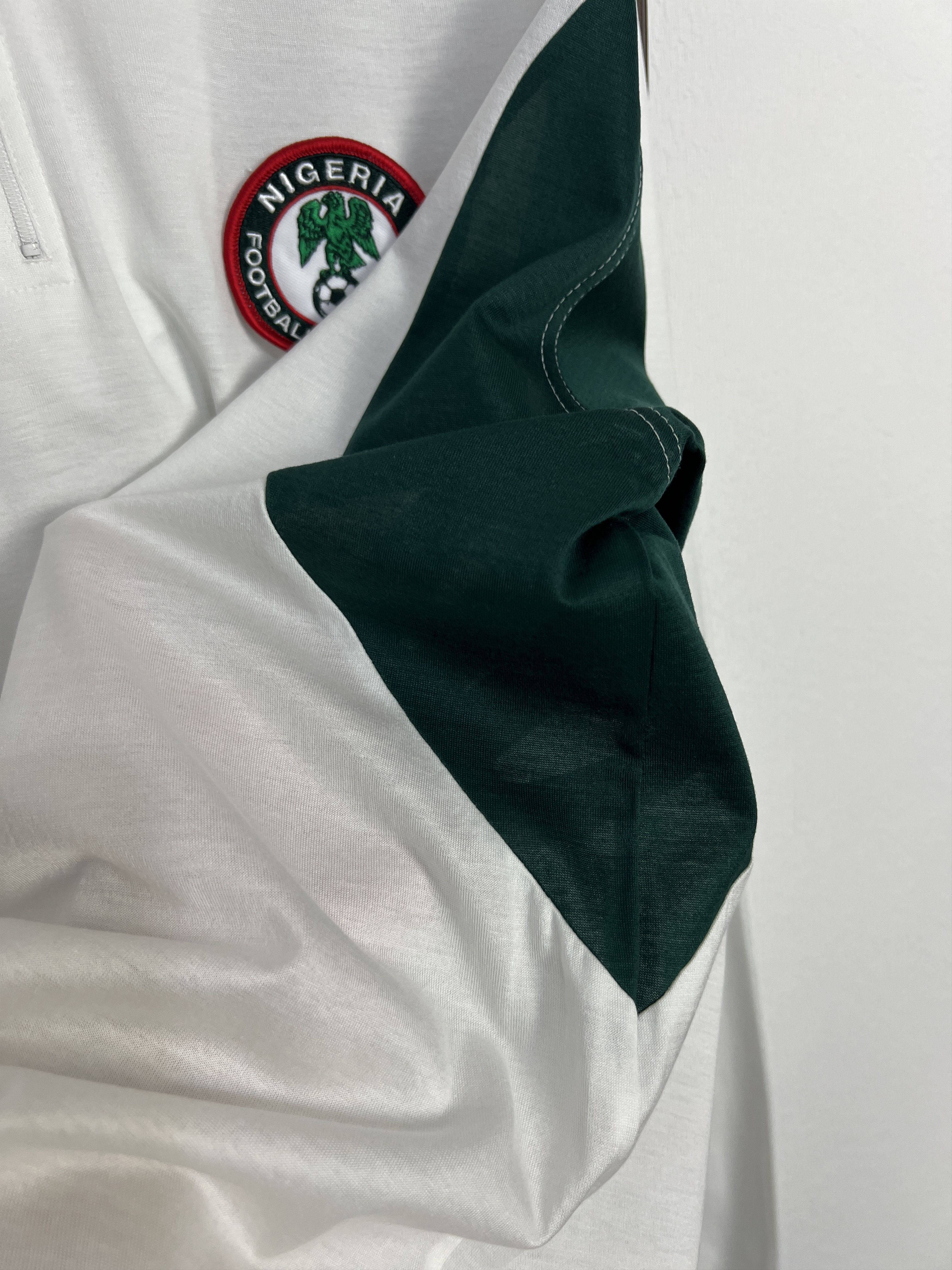 Nike Vintage 90's Nike Nigeria Football Shirt Long Sleeve Size US XL / EU 56 / 4 - 4 Thumbnail