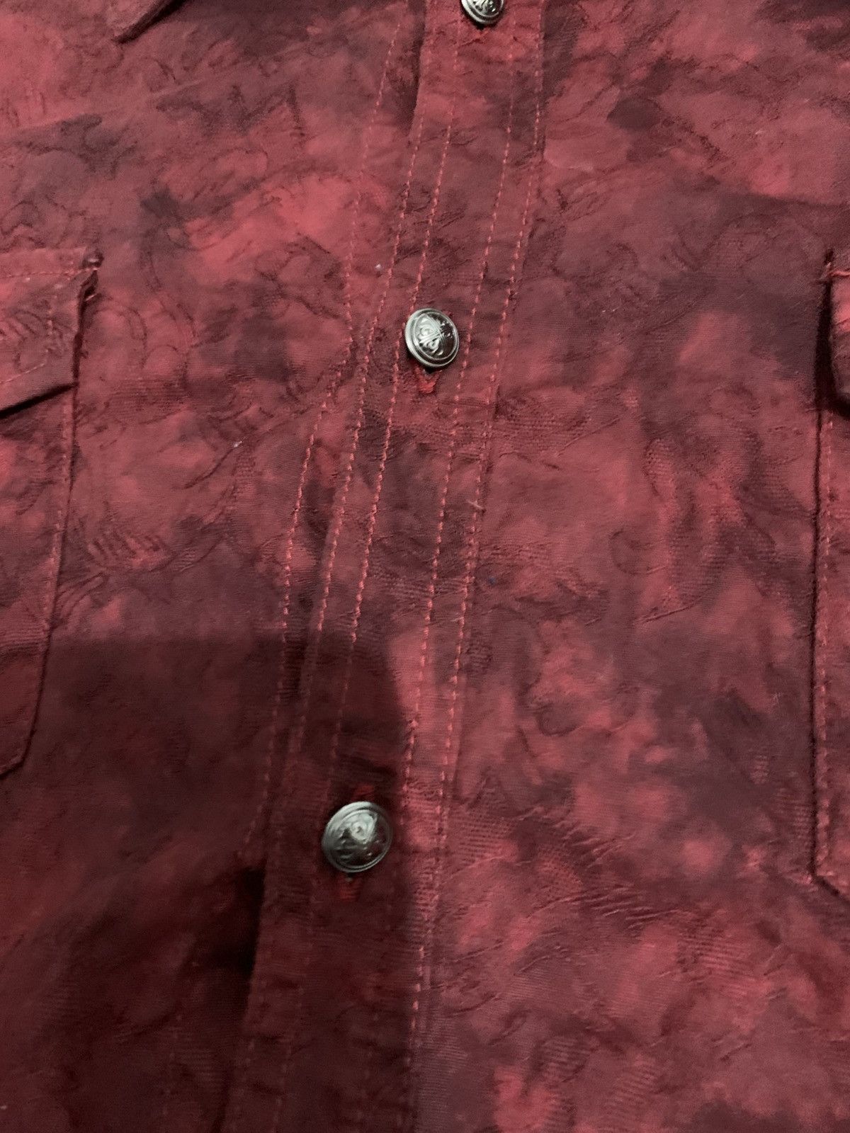 Japanese Brand Semanticdesign button up bandage punk style shirt Size US L / EU 52-54 / 3 - 3 Thumbnail