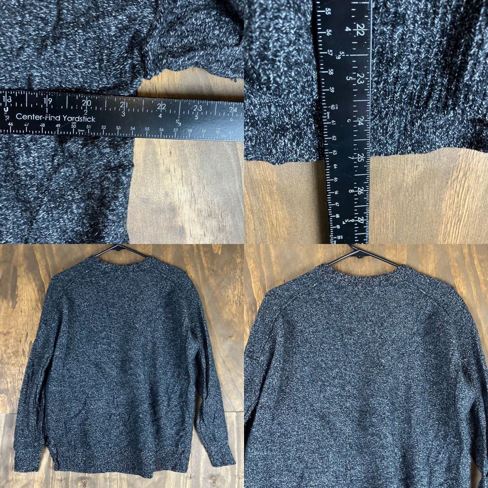 Athleta Athleta Womens Sweater Charcoal Crew Neck Pullover Wool Cashmere XS Size XS / US 0-2 / IT 36-38 - 8 Thumbnail