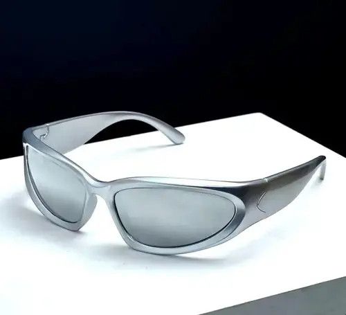 Other Retro Punk Aviator Mirror Oval Shades Driving Sunglasses Size ONE SIZE - 1 Thumbnail