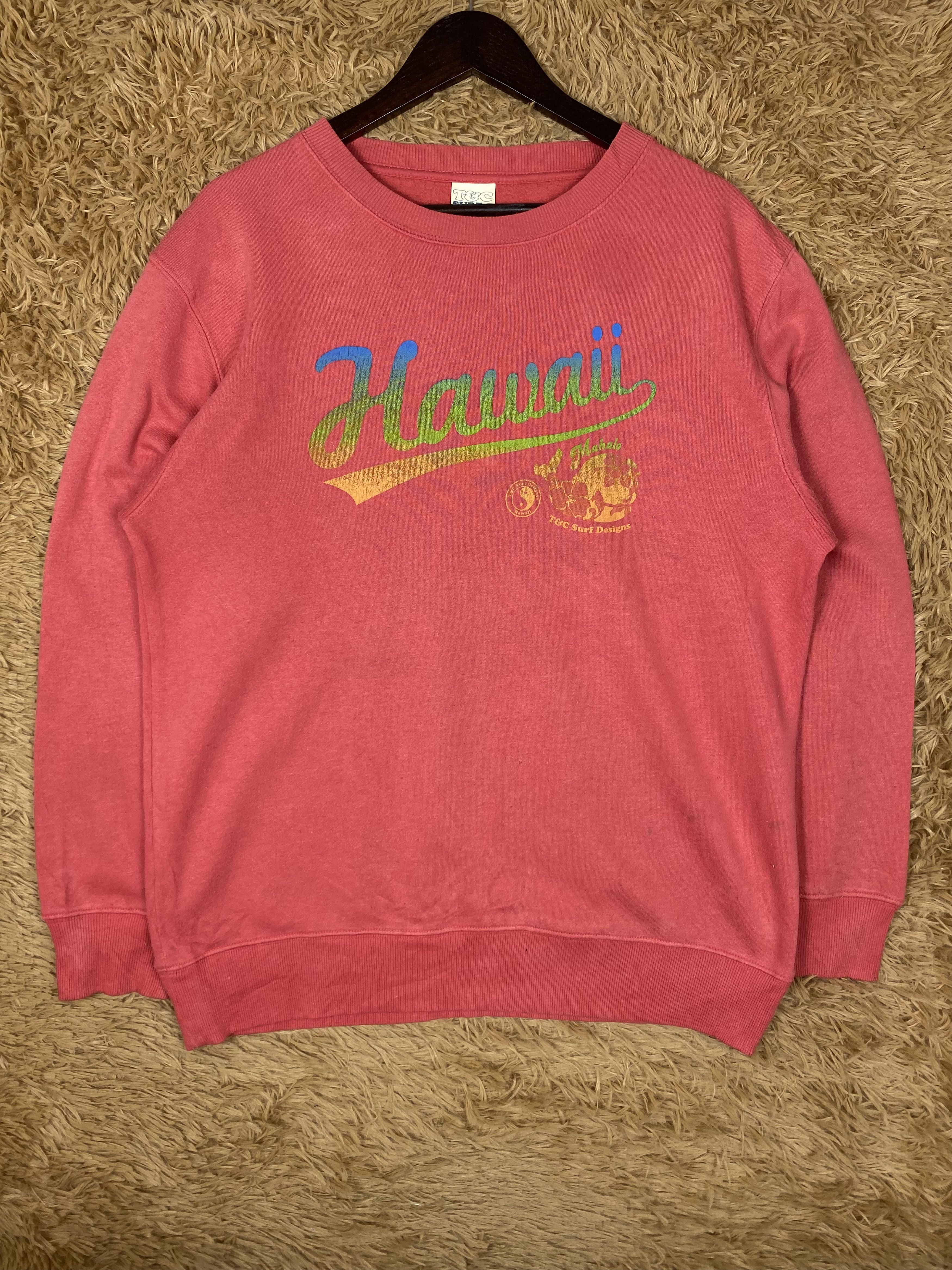 Other Vintage Hawaii T&C Surf Design Sweatshirts PS0296 Size US L / EU 52-54 / 3 - 1 Thumbnail