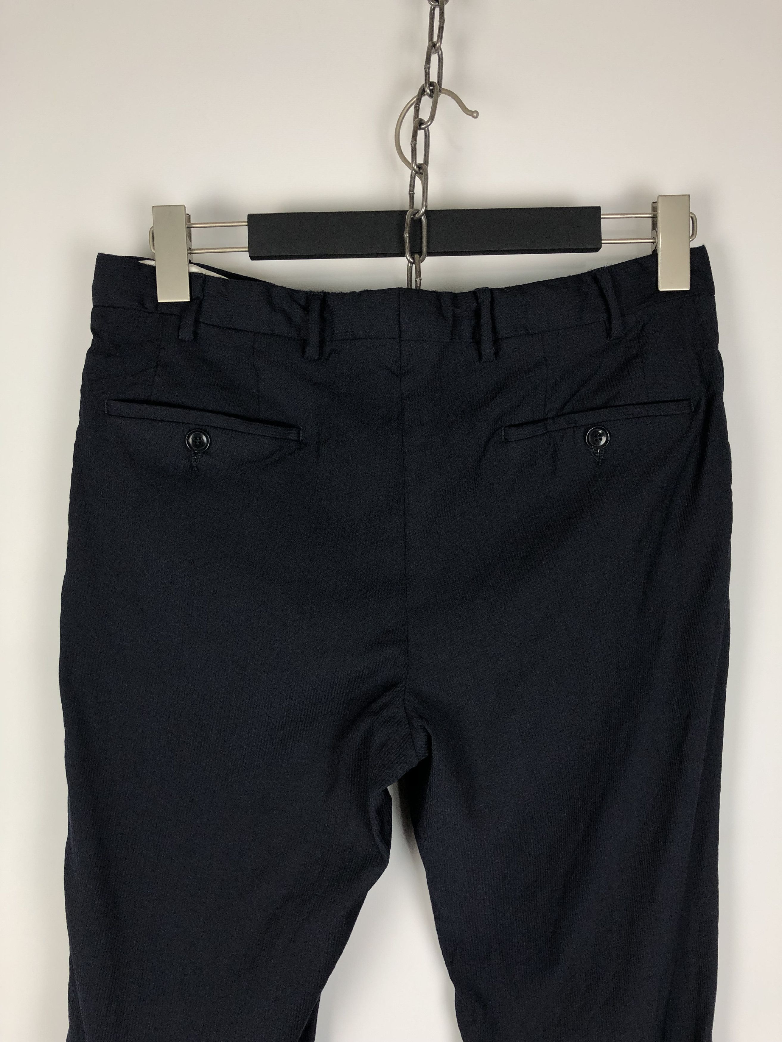 Pal Zileri Pal Zileri Classic Wool Pants Navy Trousers size 48R Size US 32 / EU 48 - 7 Thumbnail