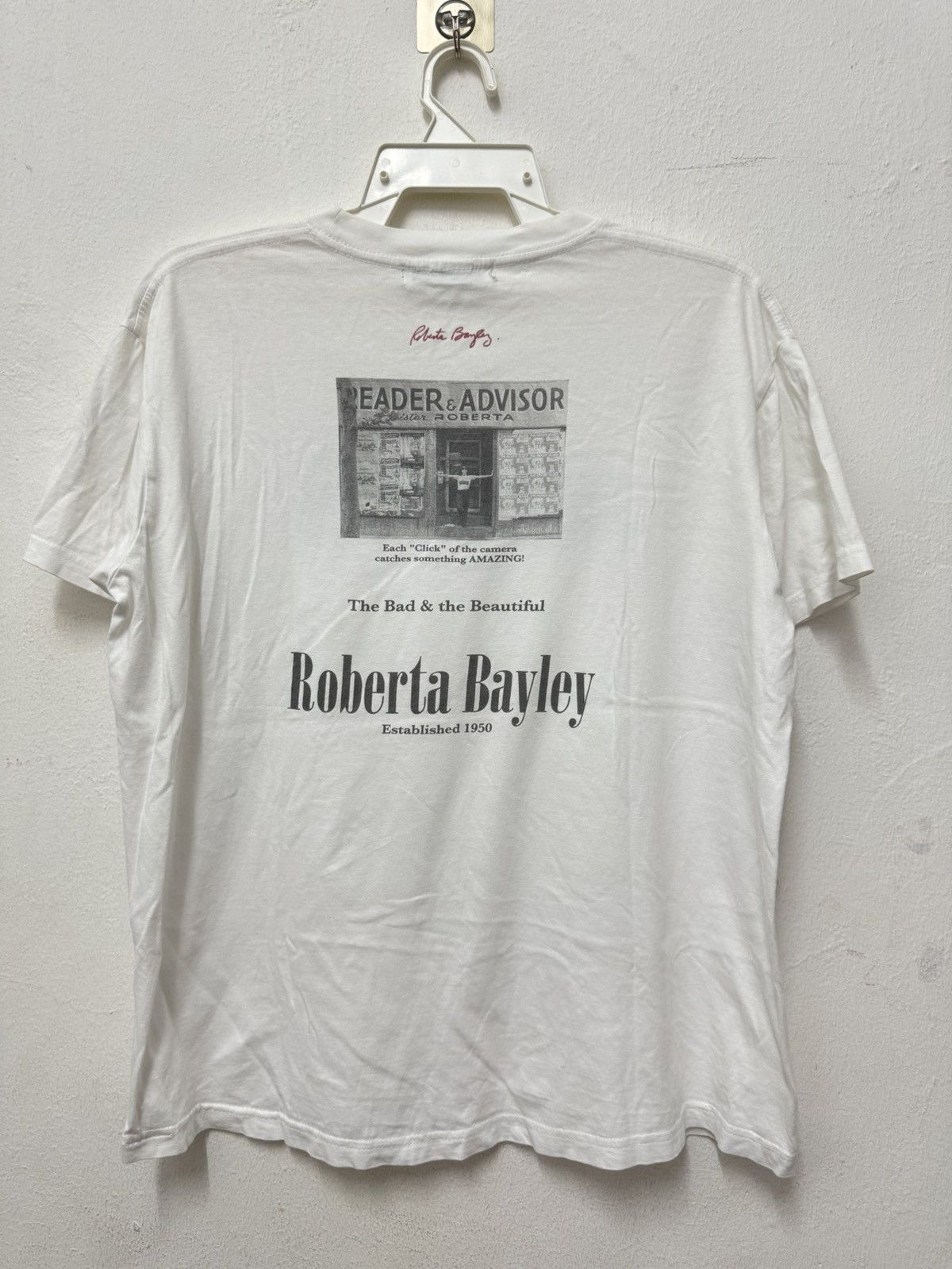 Japanese Brand Roberta Bayley Photography T shirt Vintage Size US L / EU 52-54 / 3 - 7 Thumbnail