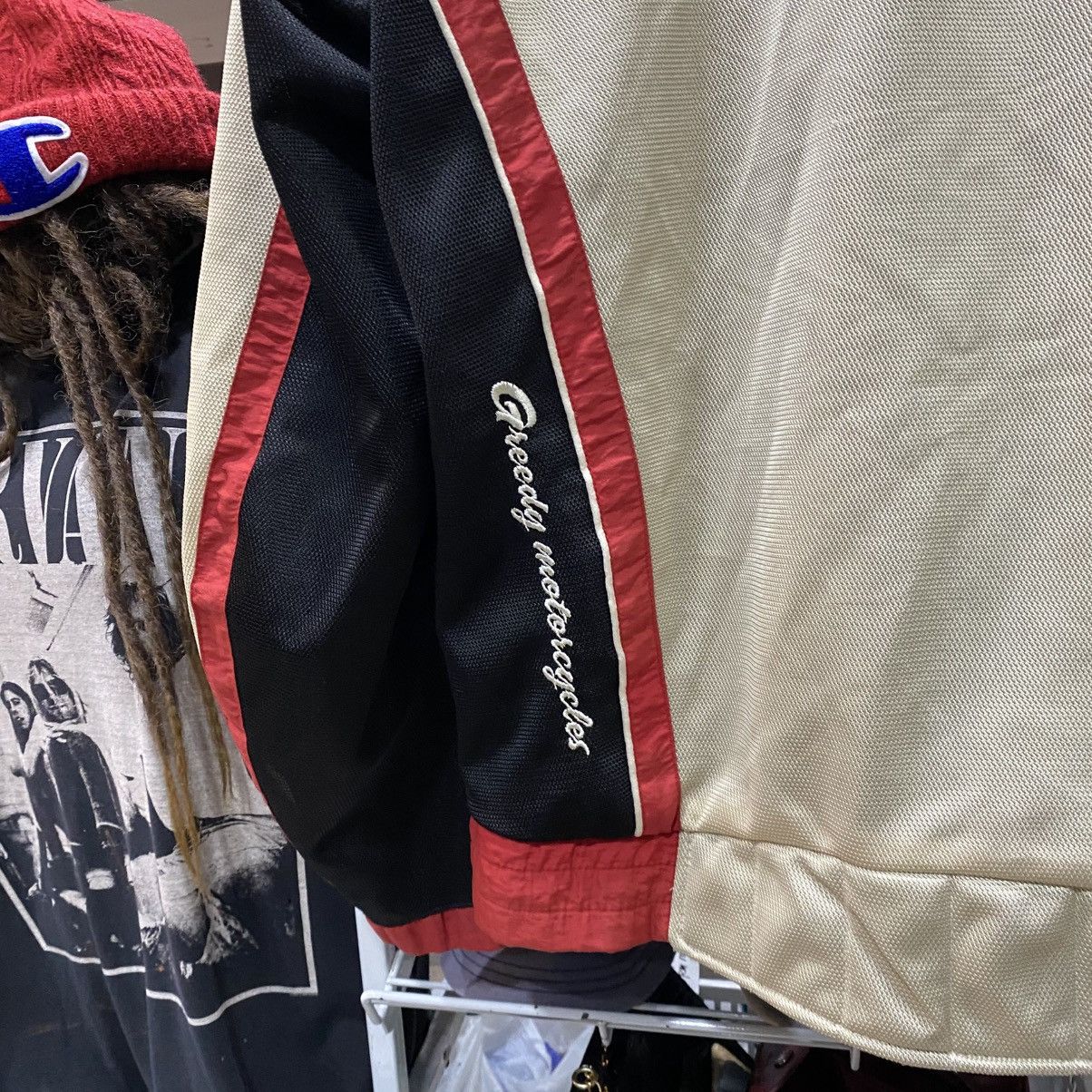 Greedy Genius × Sports Specialties Vintage Greedy Racing Rider Motorcycle Jacket Size US XL / EU 56 / 4 - 15 Thumbnail