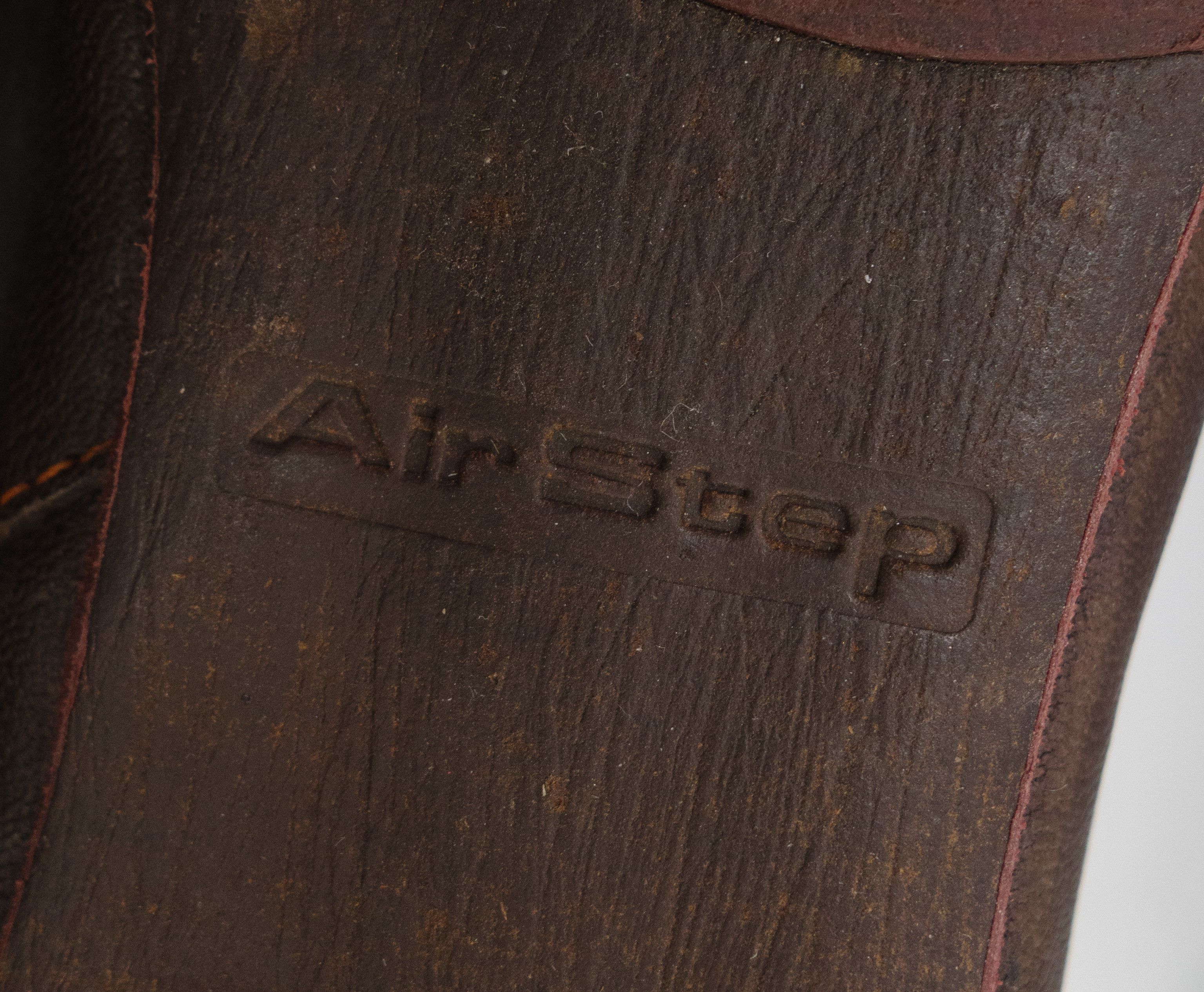 A.S.98 00s Airstep Leather Slouch Cossacks Ankle Zip Grunge Boots Size US 8 / IT 38 - 9 Thumbnail