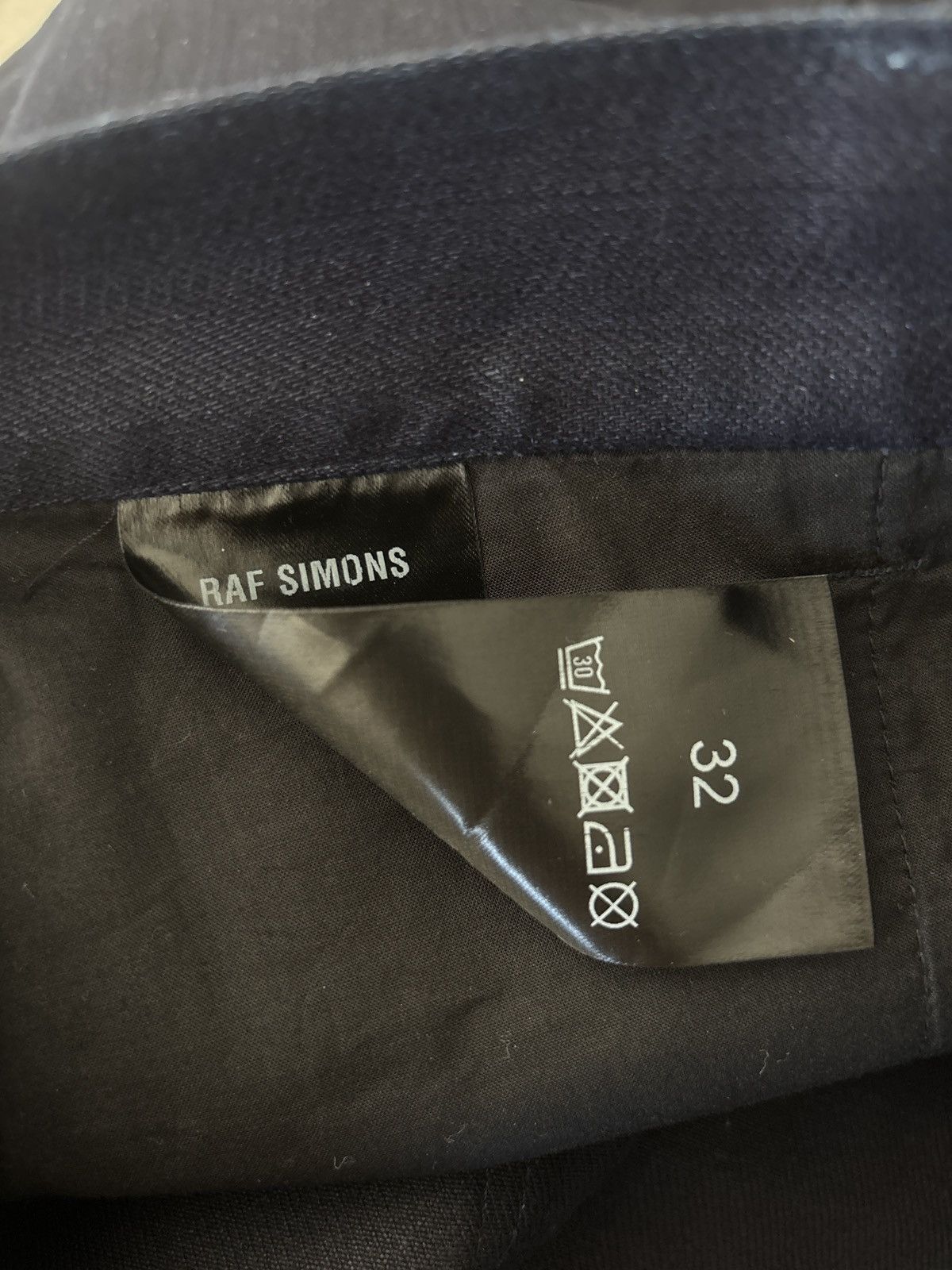 Raf Simons Raf Simons SS17 Classic Navy Denim Pants Size US 32 / EU 48 - 7 Thumbnail
