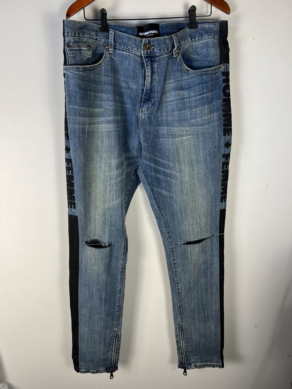 Homme + Femme La Homme Femme LA Jeans Size US 38 / EU 54 - 1 Thumbnail
