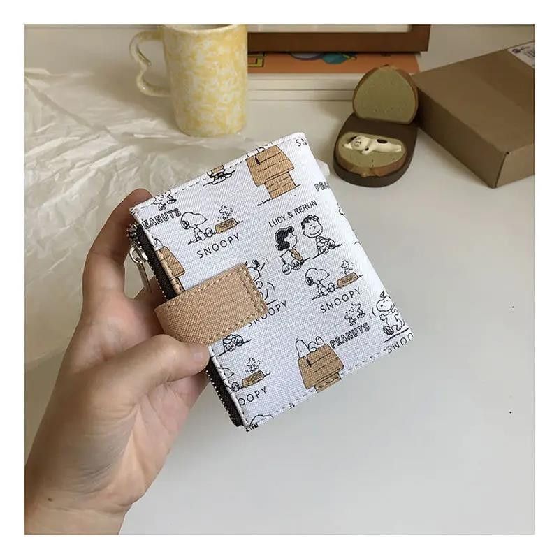 Other Cute Snoopy Short Wallet Coin Purse Zipper Card Holder Size ONE SIZE - 2 Thumbnail