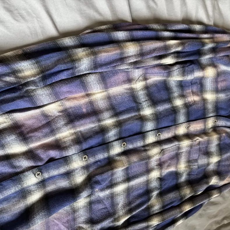 Amiri Amiri Electric Purple Fume Dyed Shirt Size US M / EU 48-50 / 2 - 6 Thumbnail