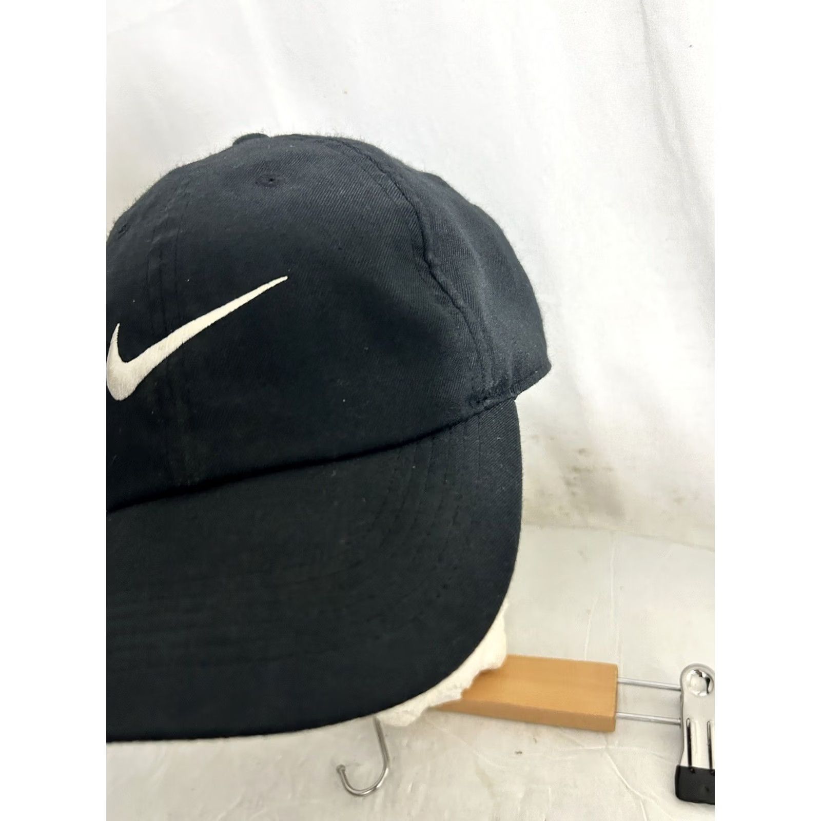 Nike Nike Heritage86 DriFit Baseball Cap Strapback Black White Swoosh Men One Size Black Cap Size ONE SIZE - 3 Thumbnail
