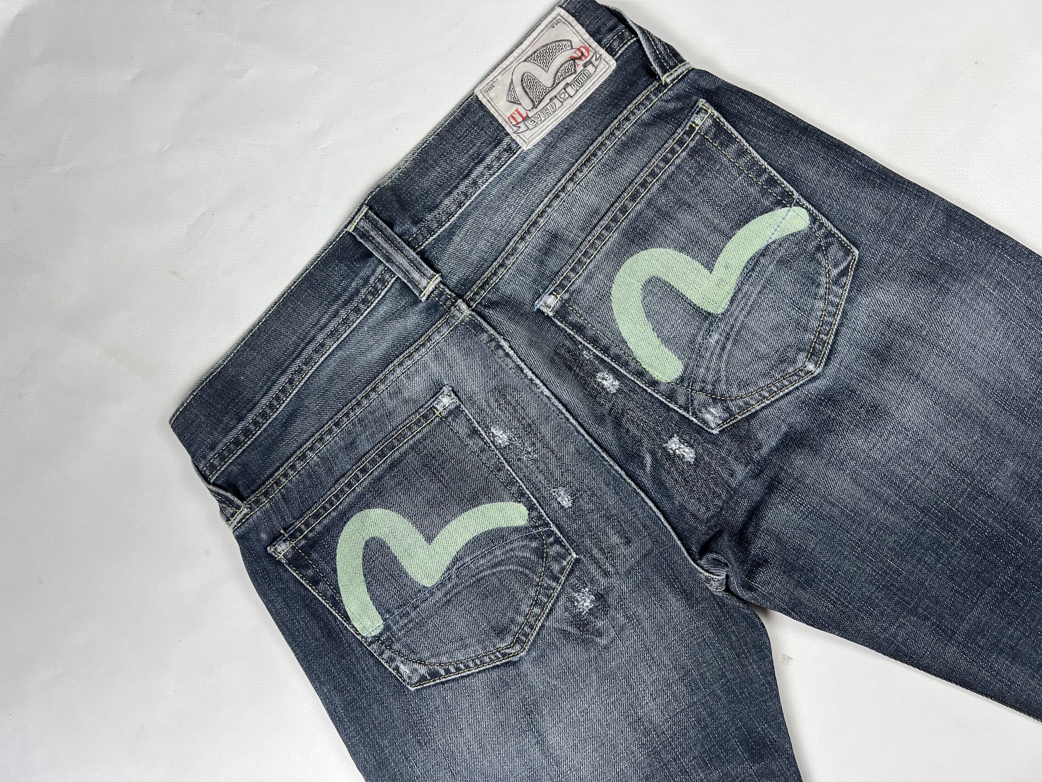Evisu Evisu Puma Denim Jeans 30/32 Size US 30 / EU 46 - 6 Thumbnail